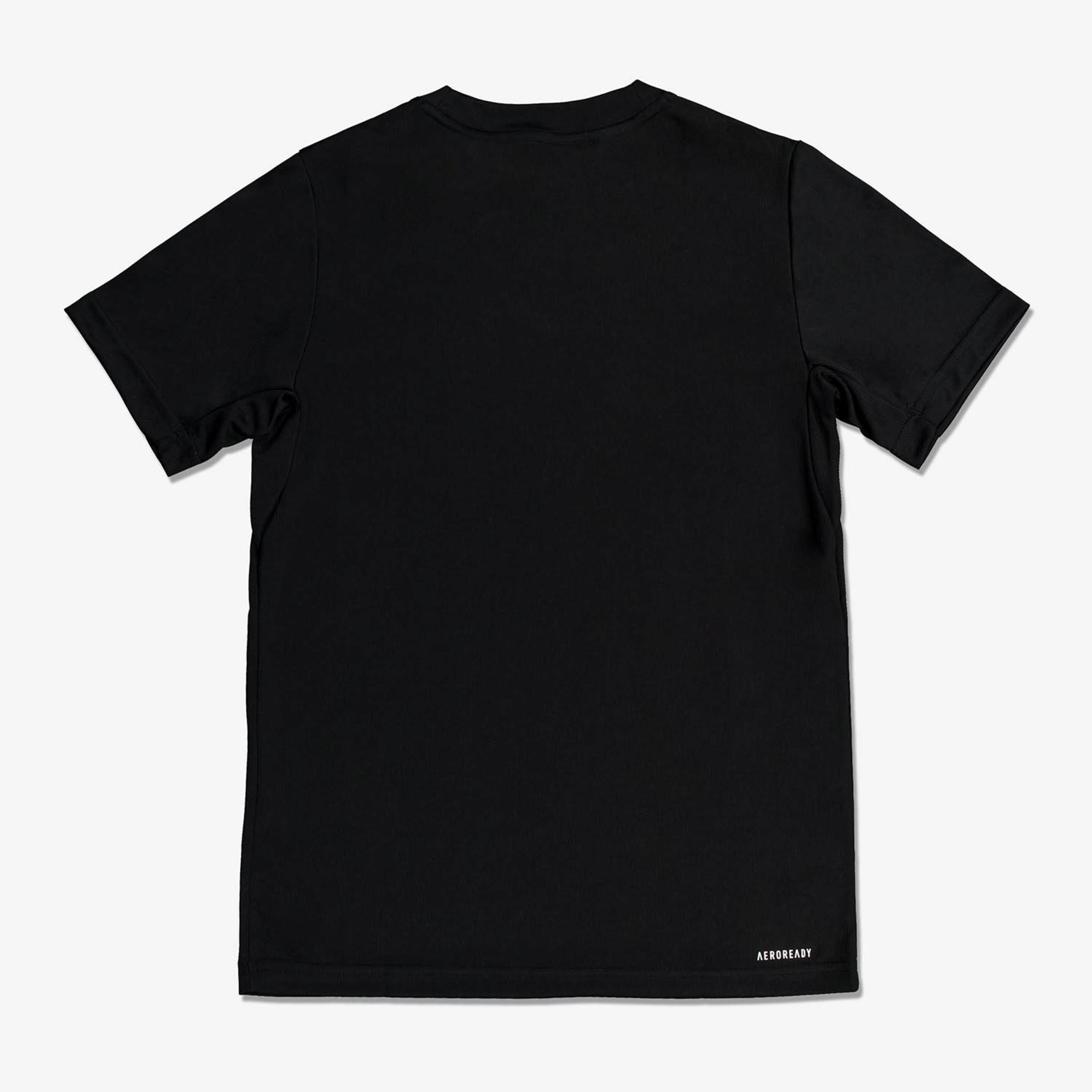 Camiseta adidas - Negro - Camiseta Niño  | Sprinter