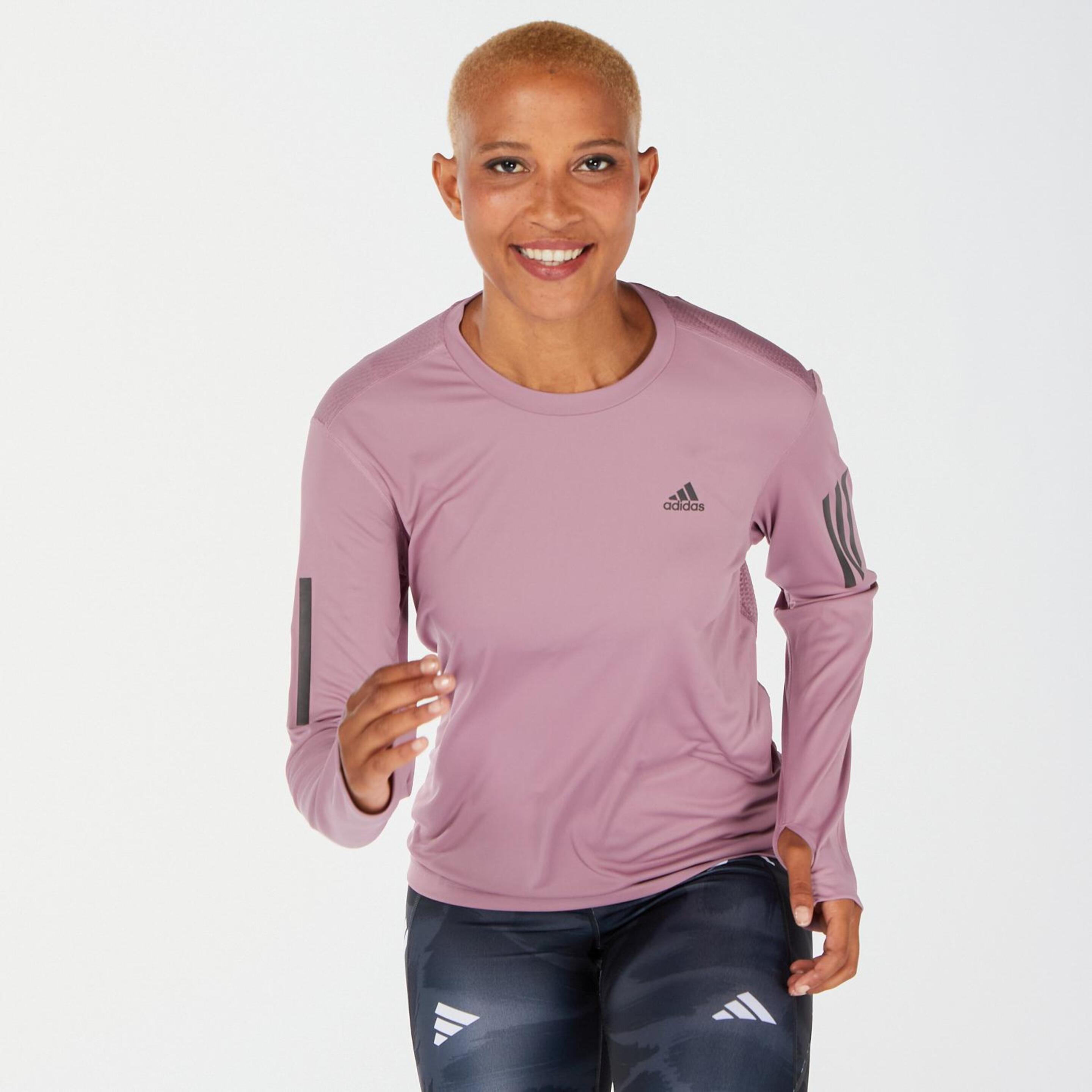 adidas Own The Run - morado - Camiseta Running Mujer