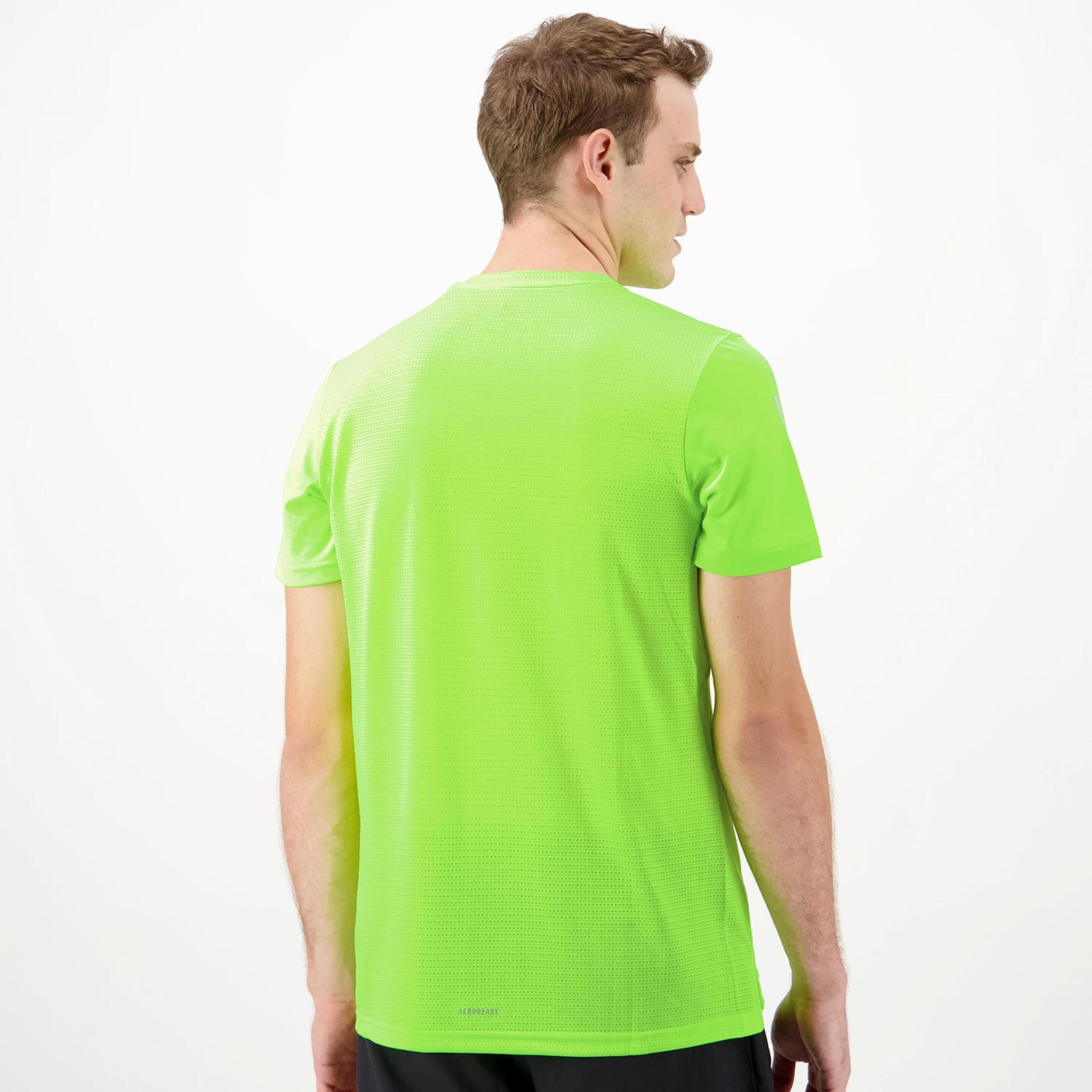 adidas Own The Run - Amarelo - T-shirt Running Homem | Sport Zone
