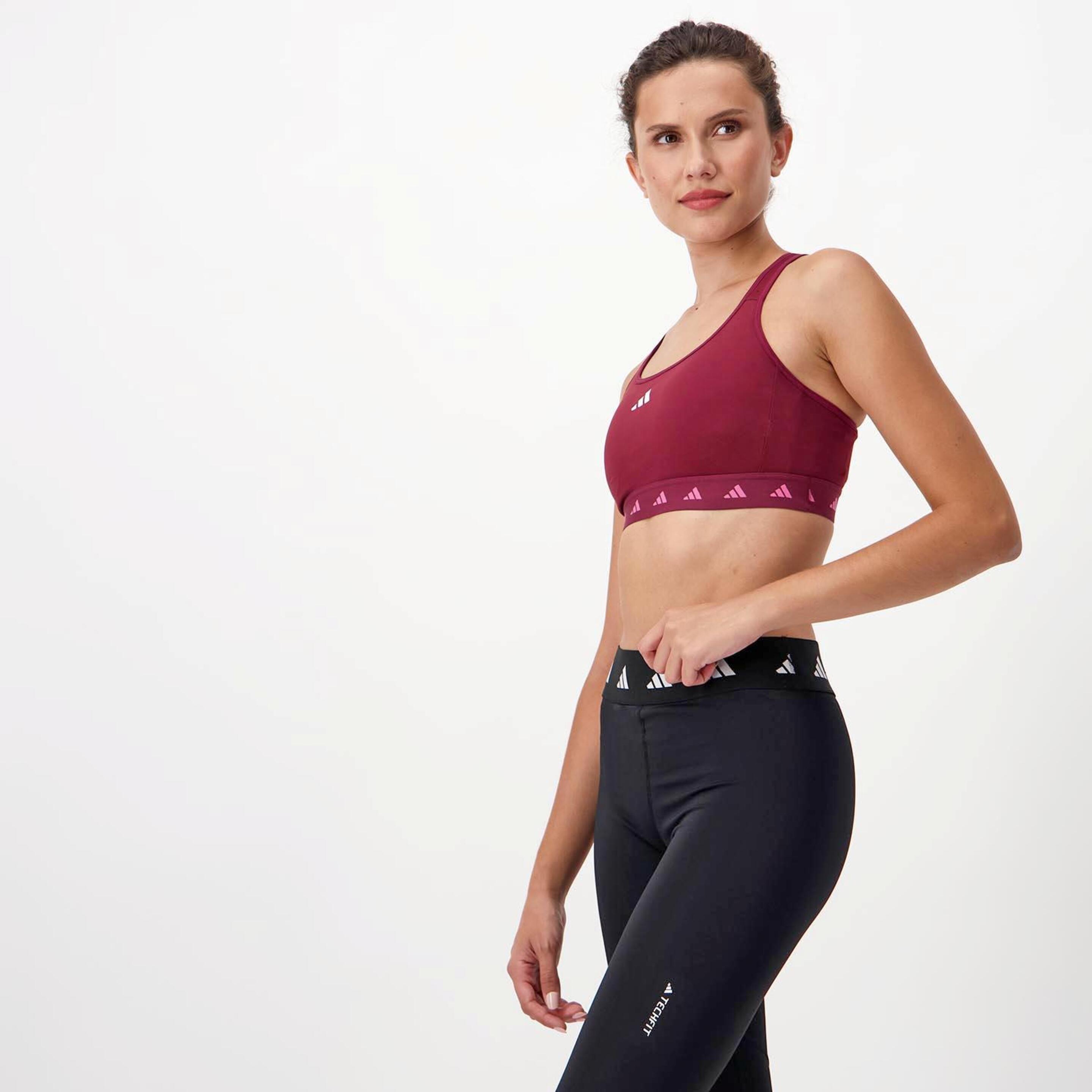 adidas Power - Granate - Top Fitness Mujer