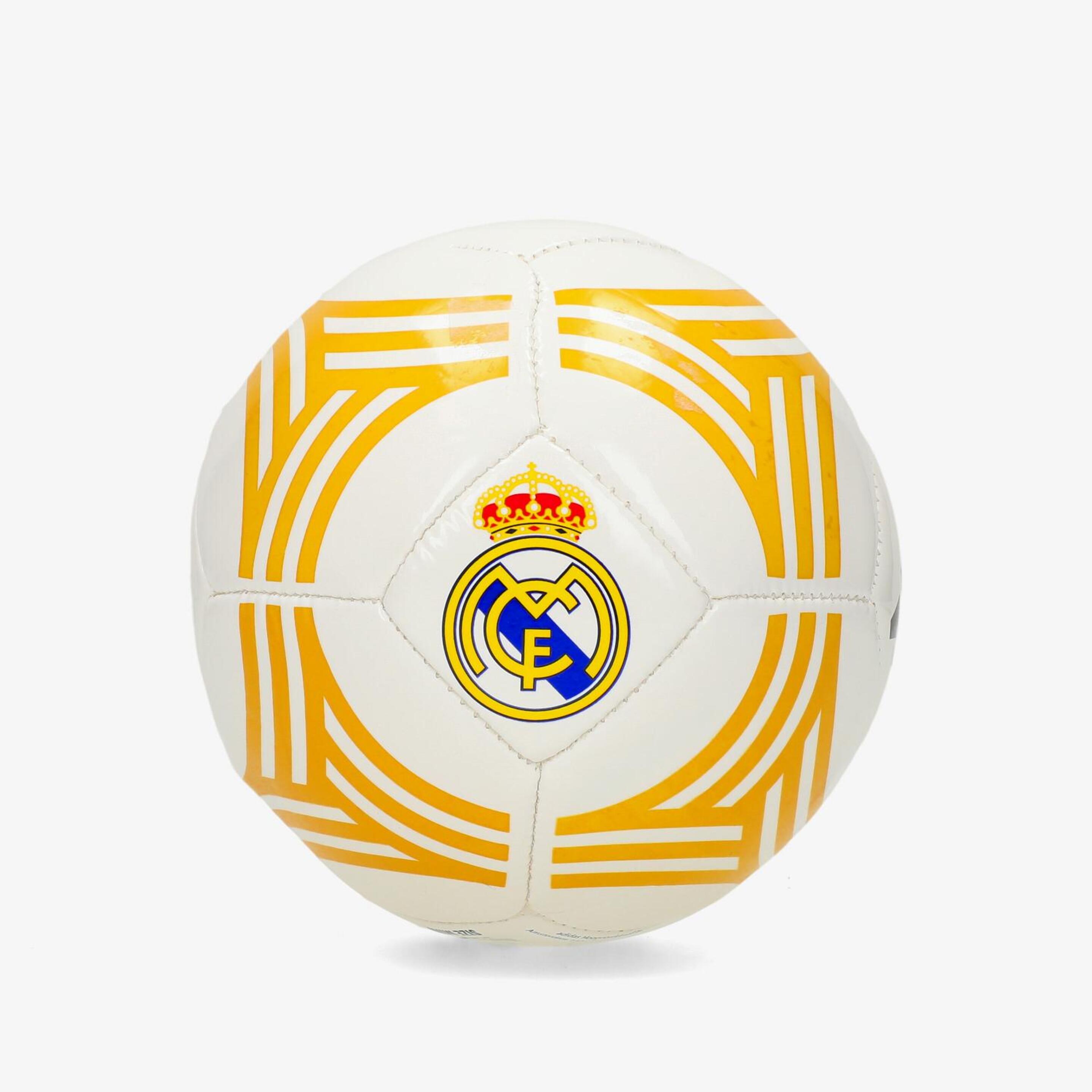 Minibalón Real Madrid 23/24 - Blanco - Fútbol Unisex