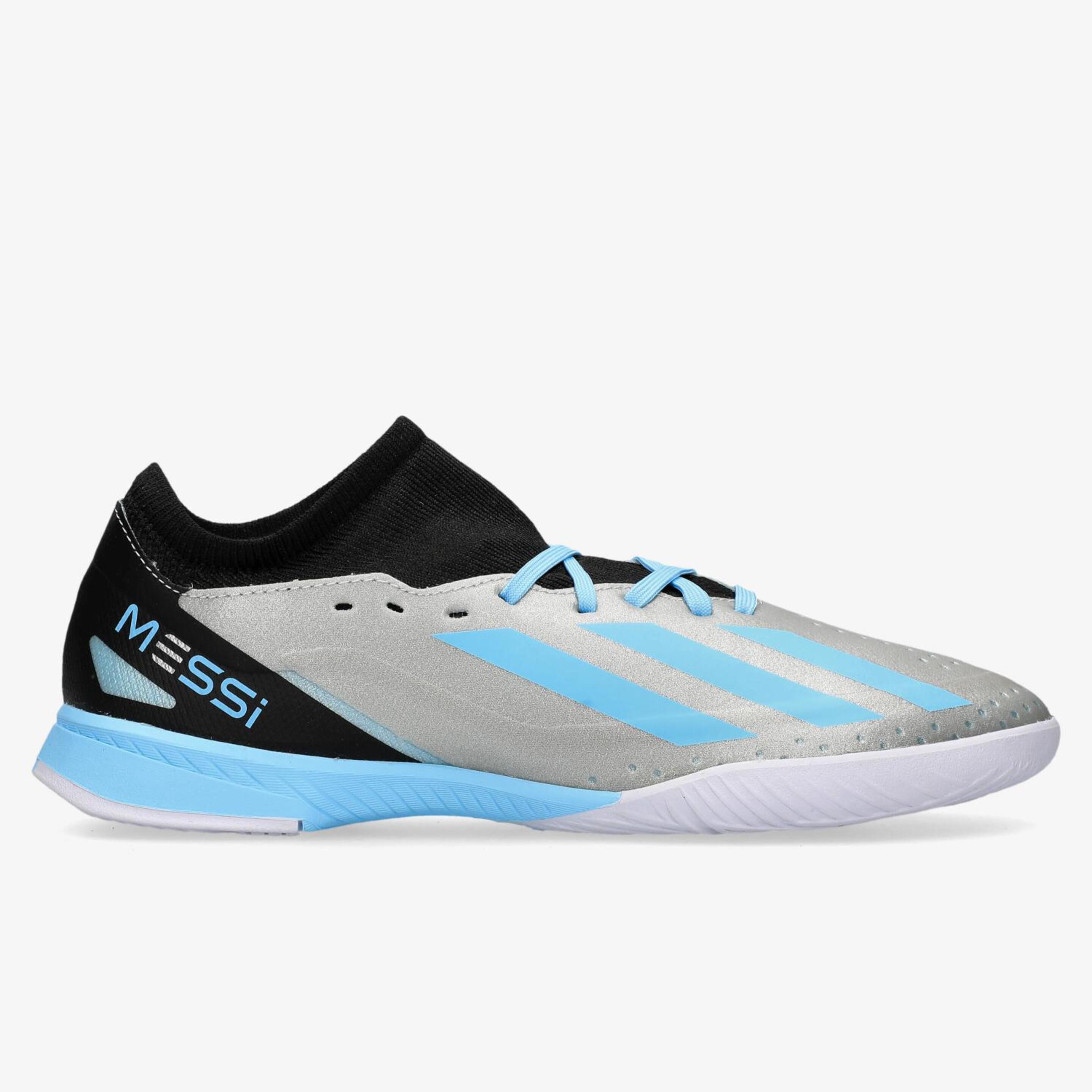 adidas X Messi 3 - gris - Zapatillas Fútbol Sala Niños