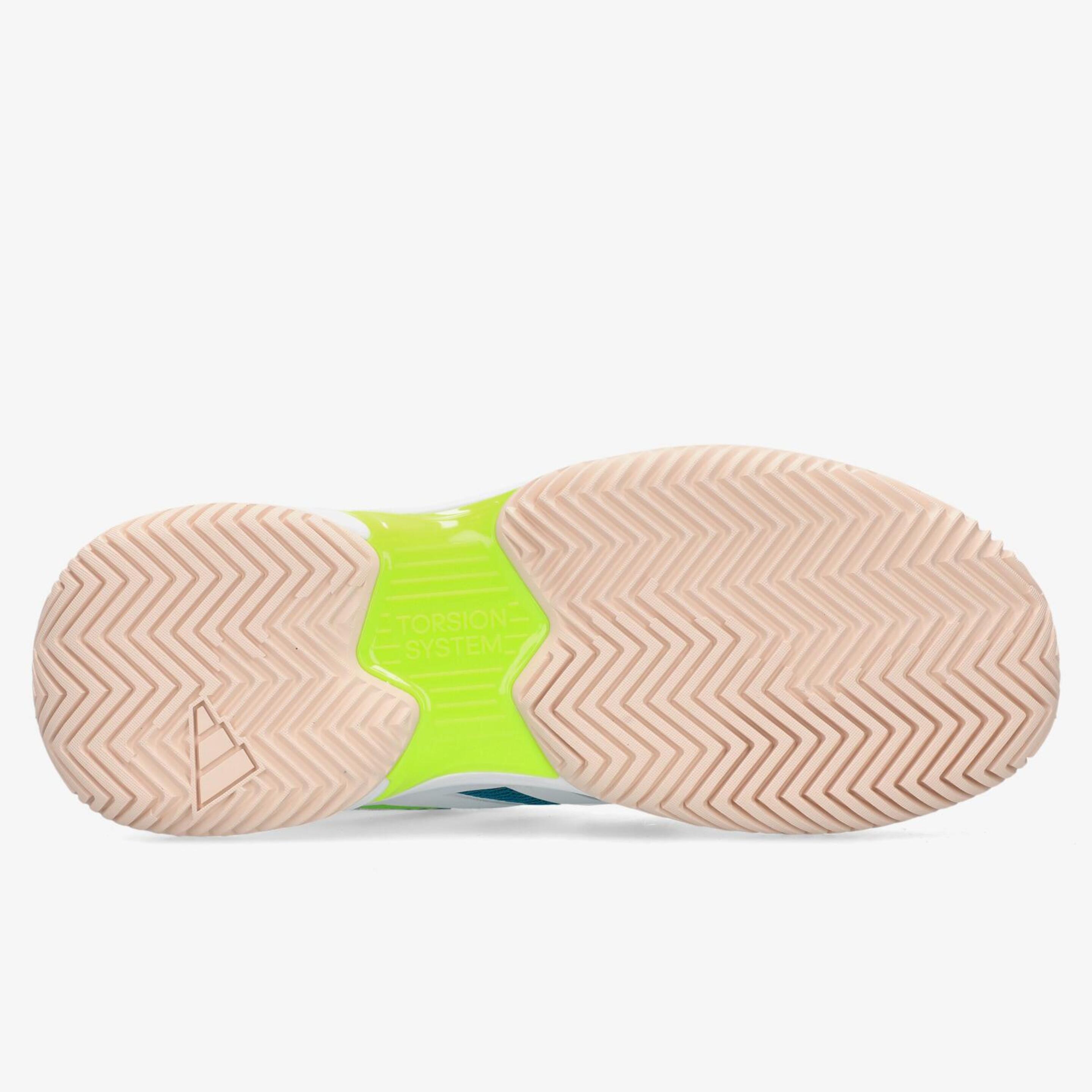 adidas Courtjam - Verde - Zapatillas Tenis Mujer  MKP
