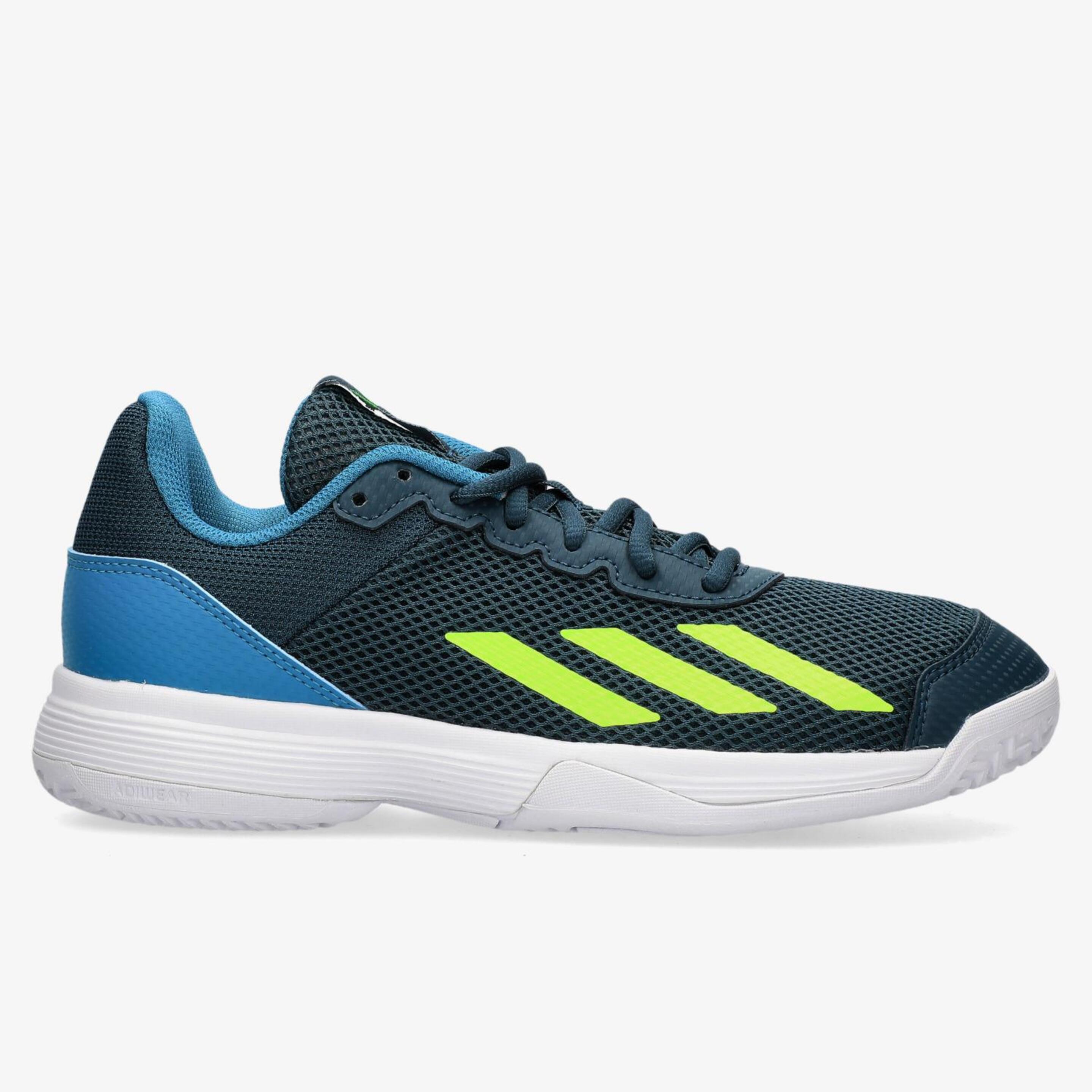 adidas Courtflash - Marino - Zapatillas Tenis Niño