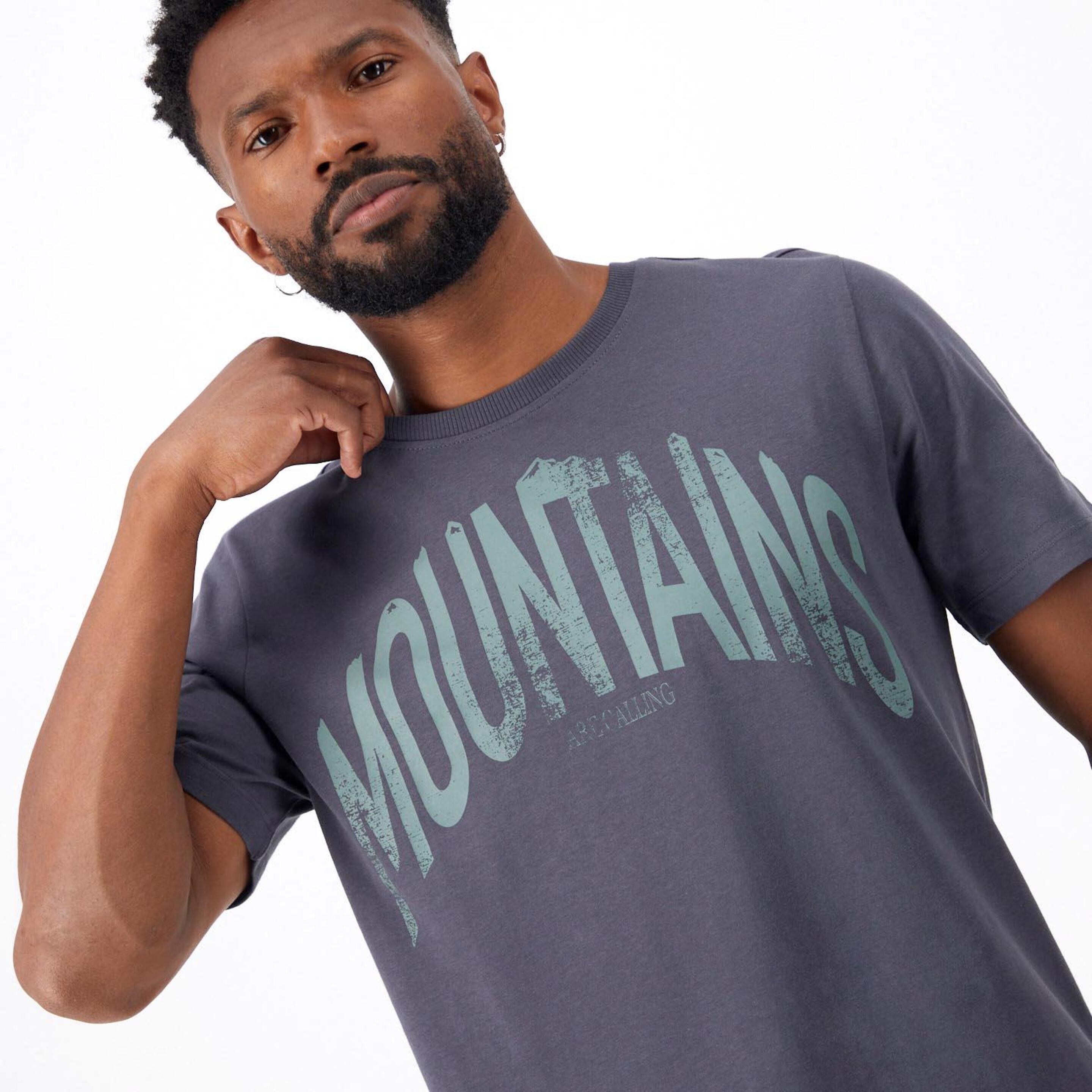 T-shirt Boriken - Cinza - T-shirt Montanha Homem | Sport Zone