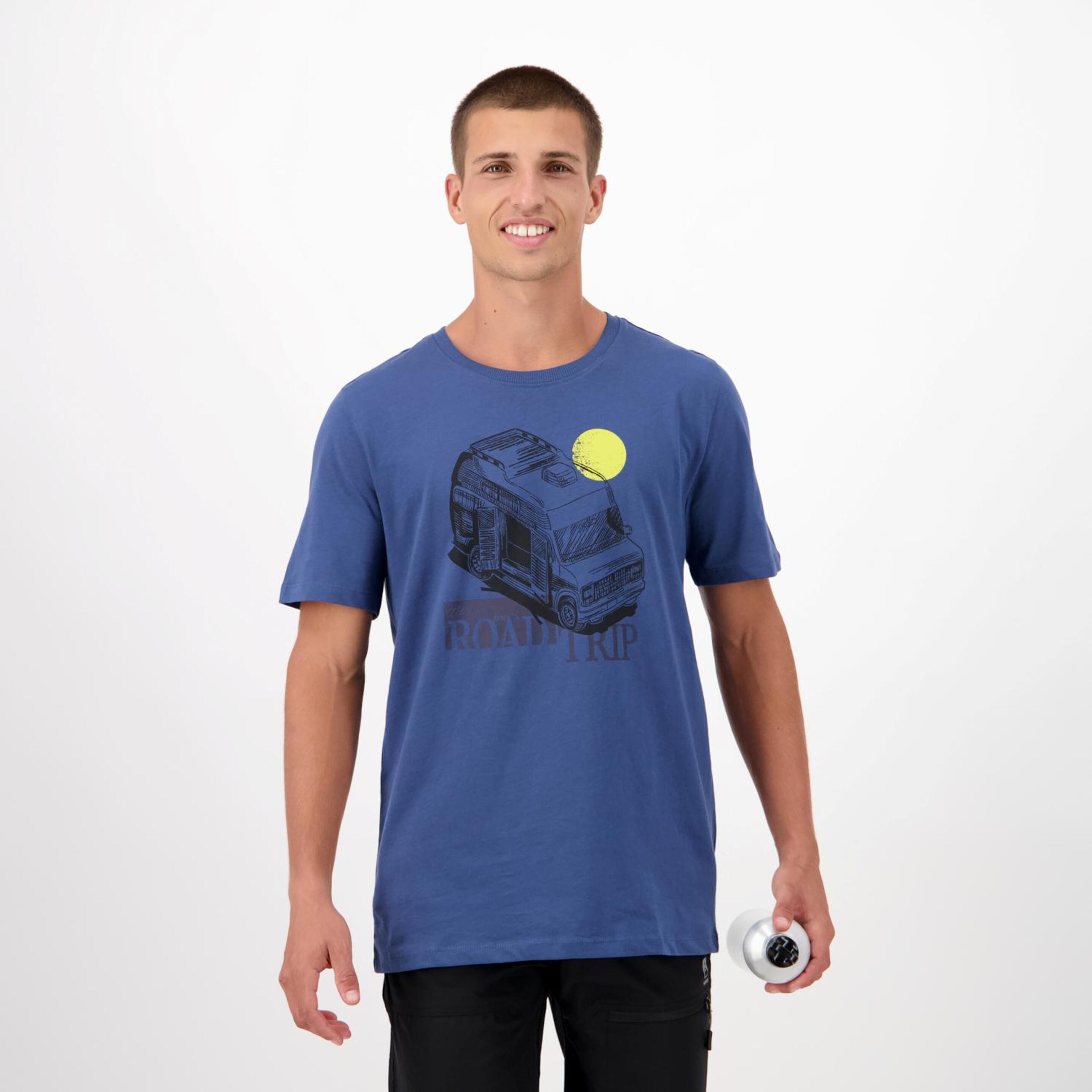 Boriken Outdoor - azul - Camiseta Hombre
