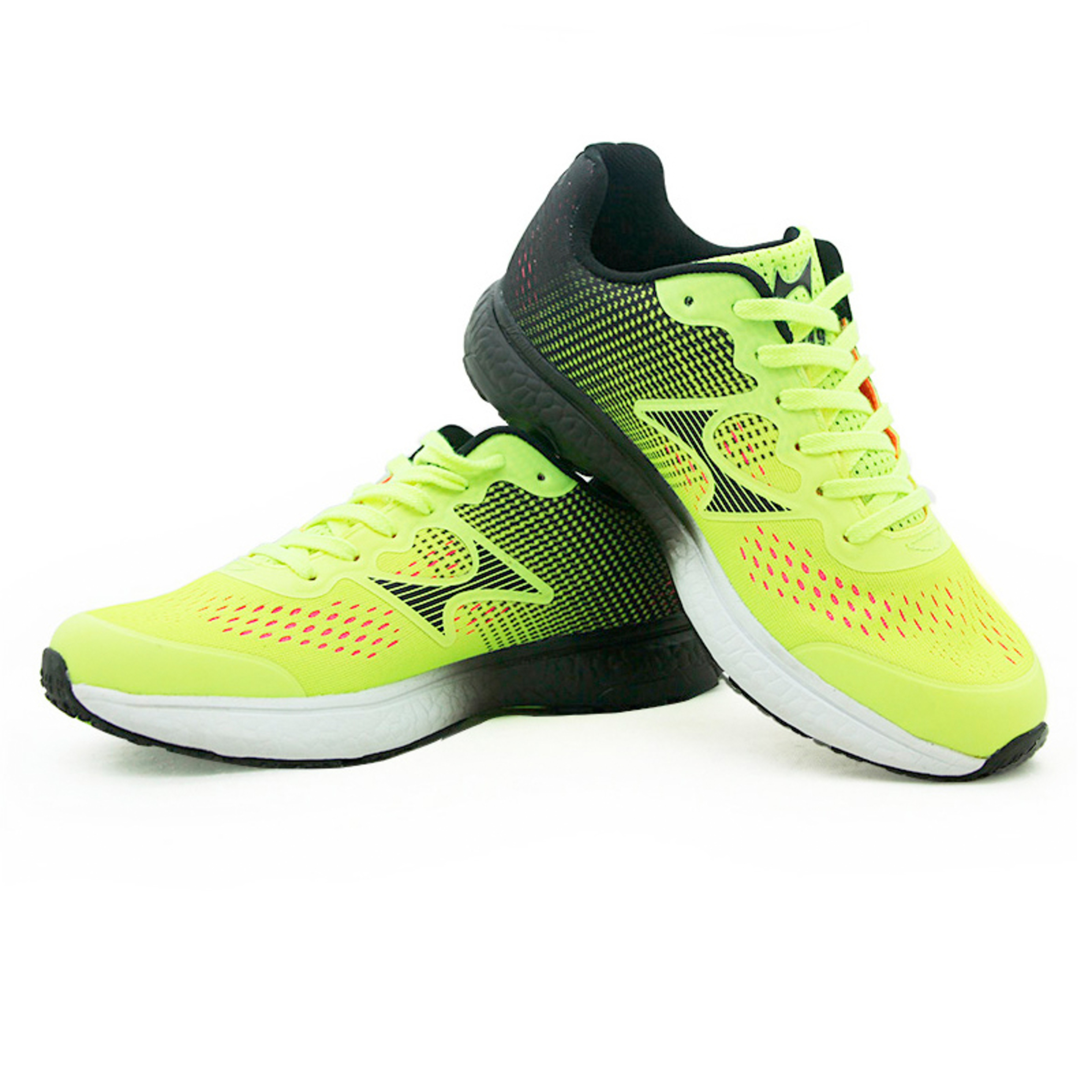 Zapatillas Running Profesional Health 5019 - amarillo/negro  MKP
