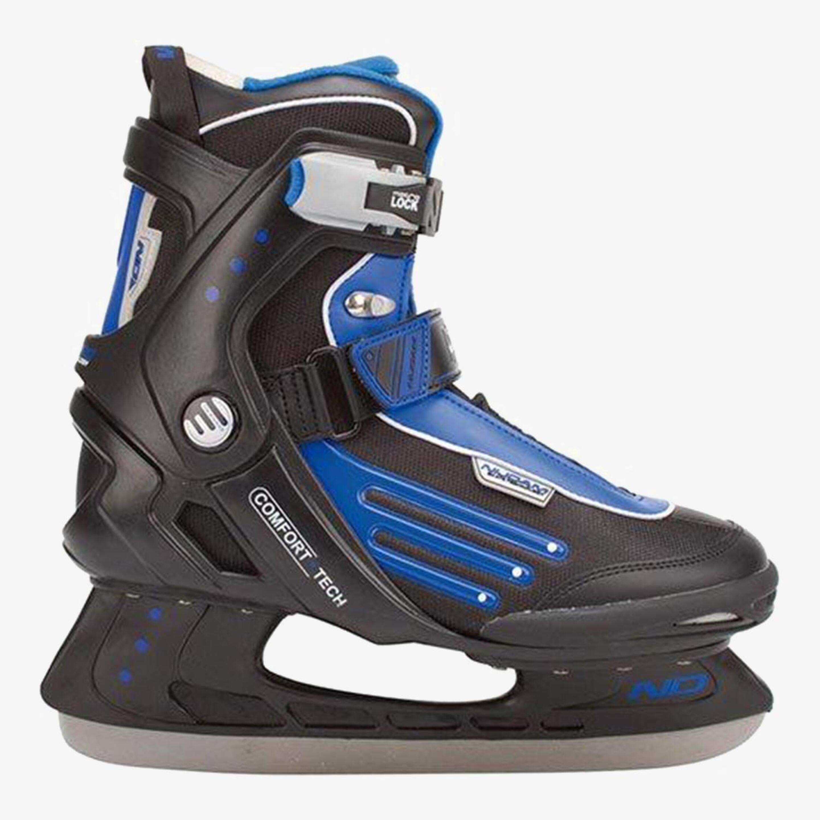 Semi Softboot Ijshockeyschaatsen Zwart