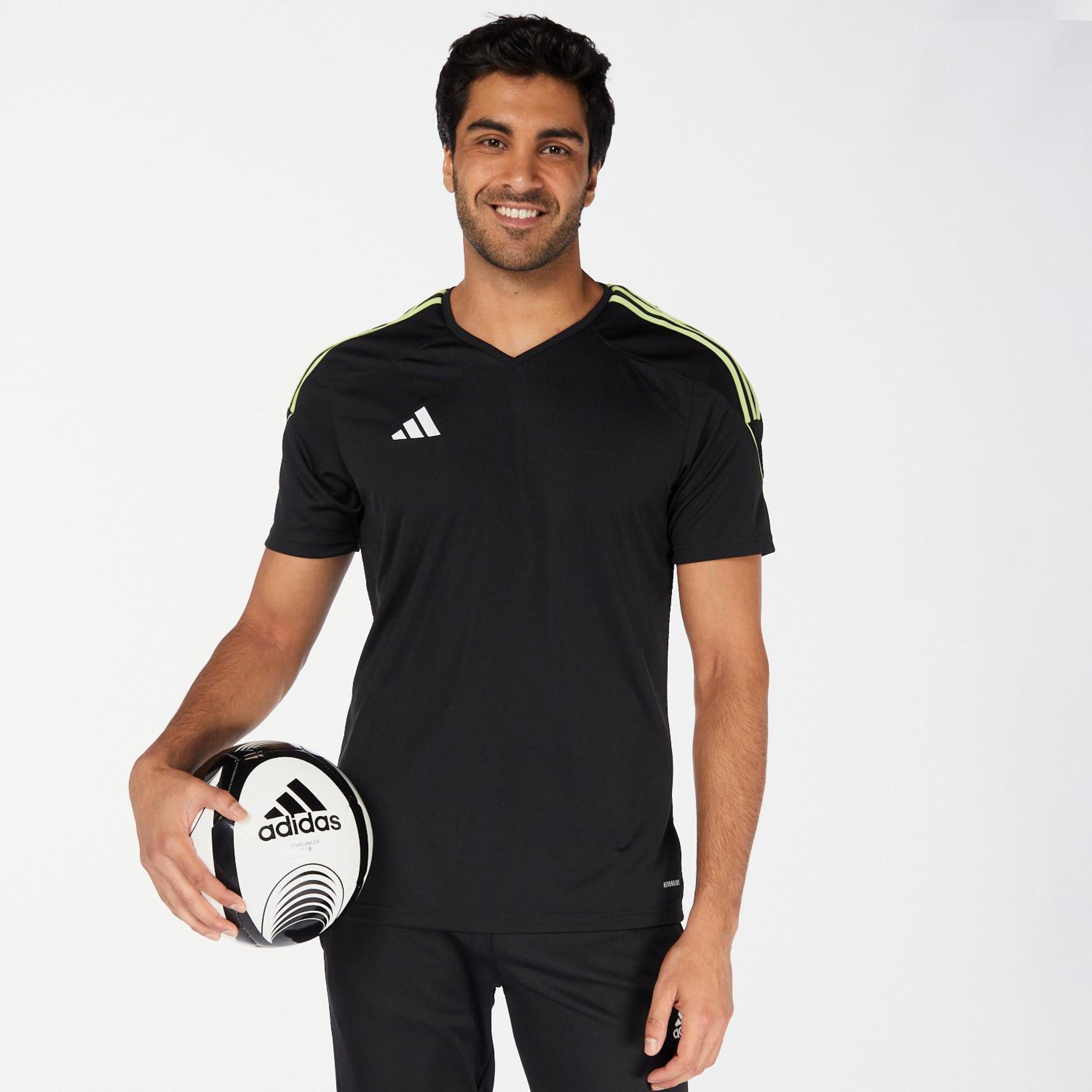 adidas Tiro 23 - negro - Camiseta Fútbol Hombre