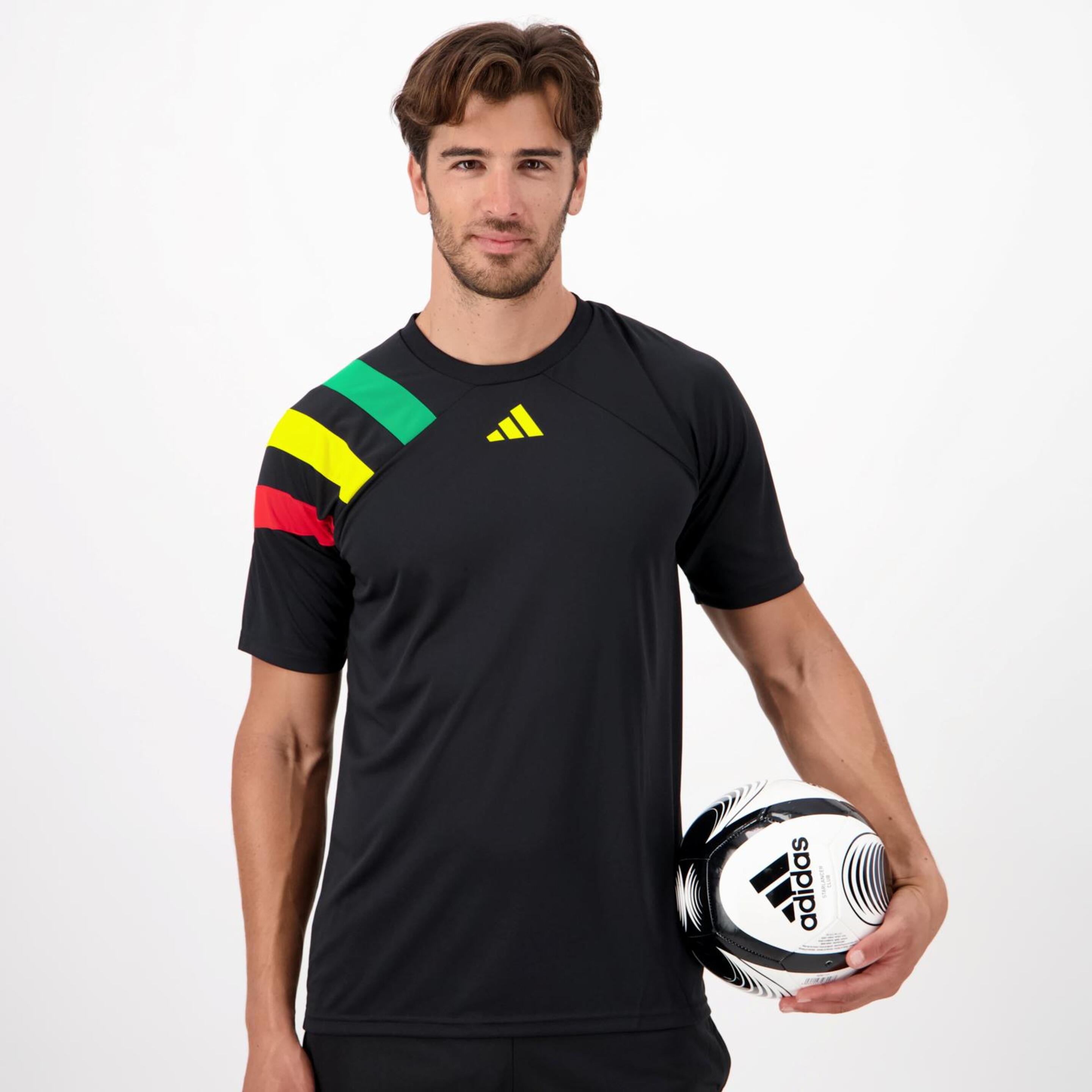 adidas Fortore 23 - negro - Camiseta Fútbol Hombre