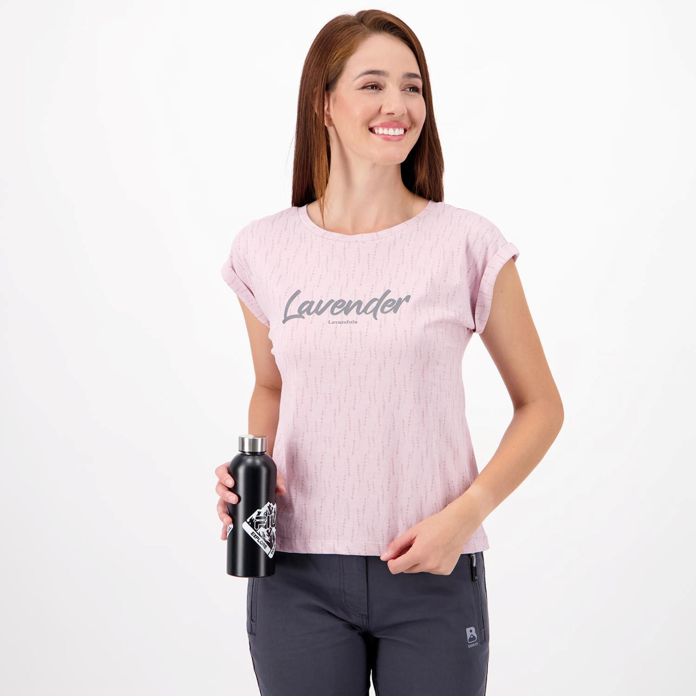 Boriken Outdoor - rosa - Camiseta Mujer