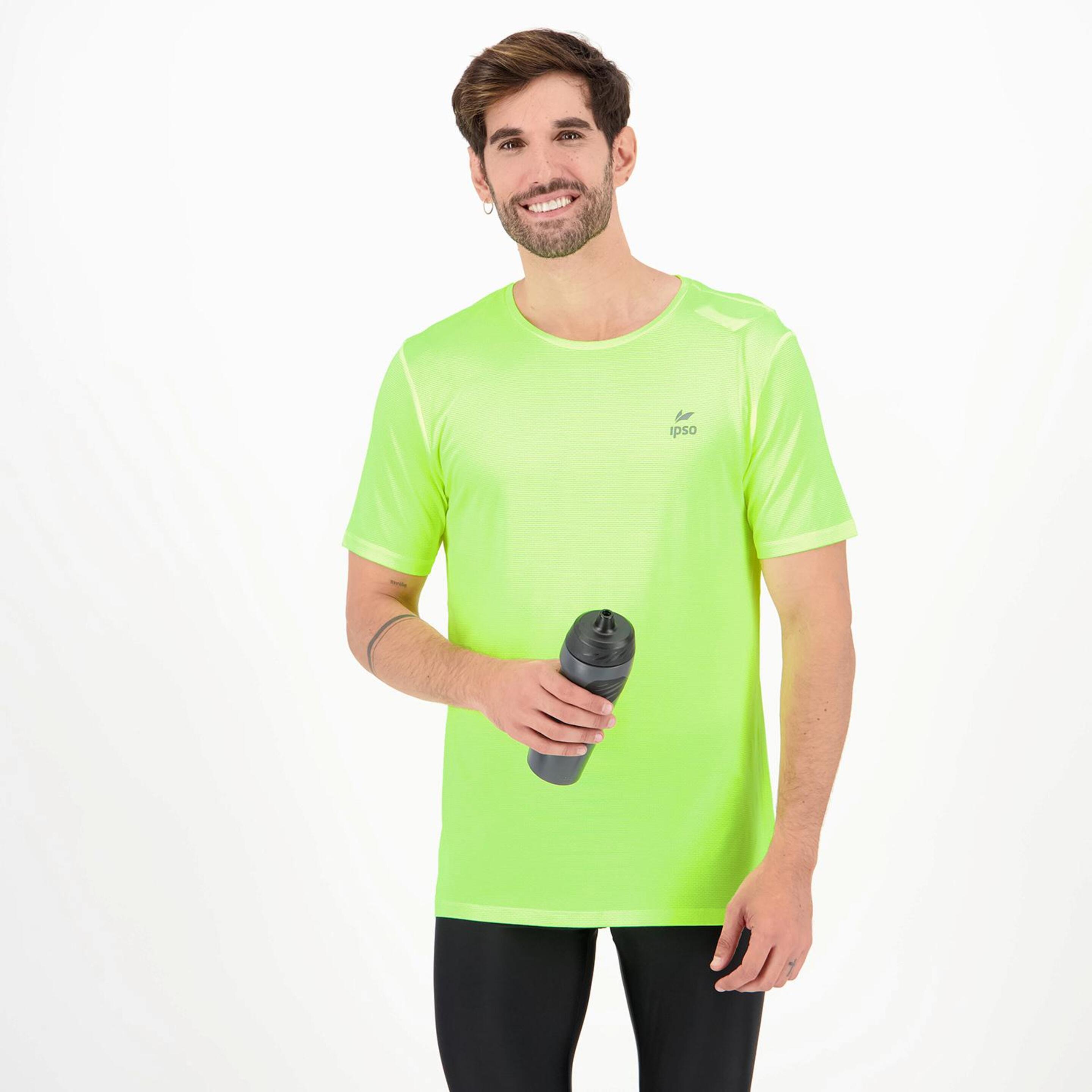 Ipso Basic - amarillo - Camiseta Running Hombre
