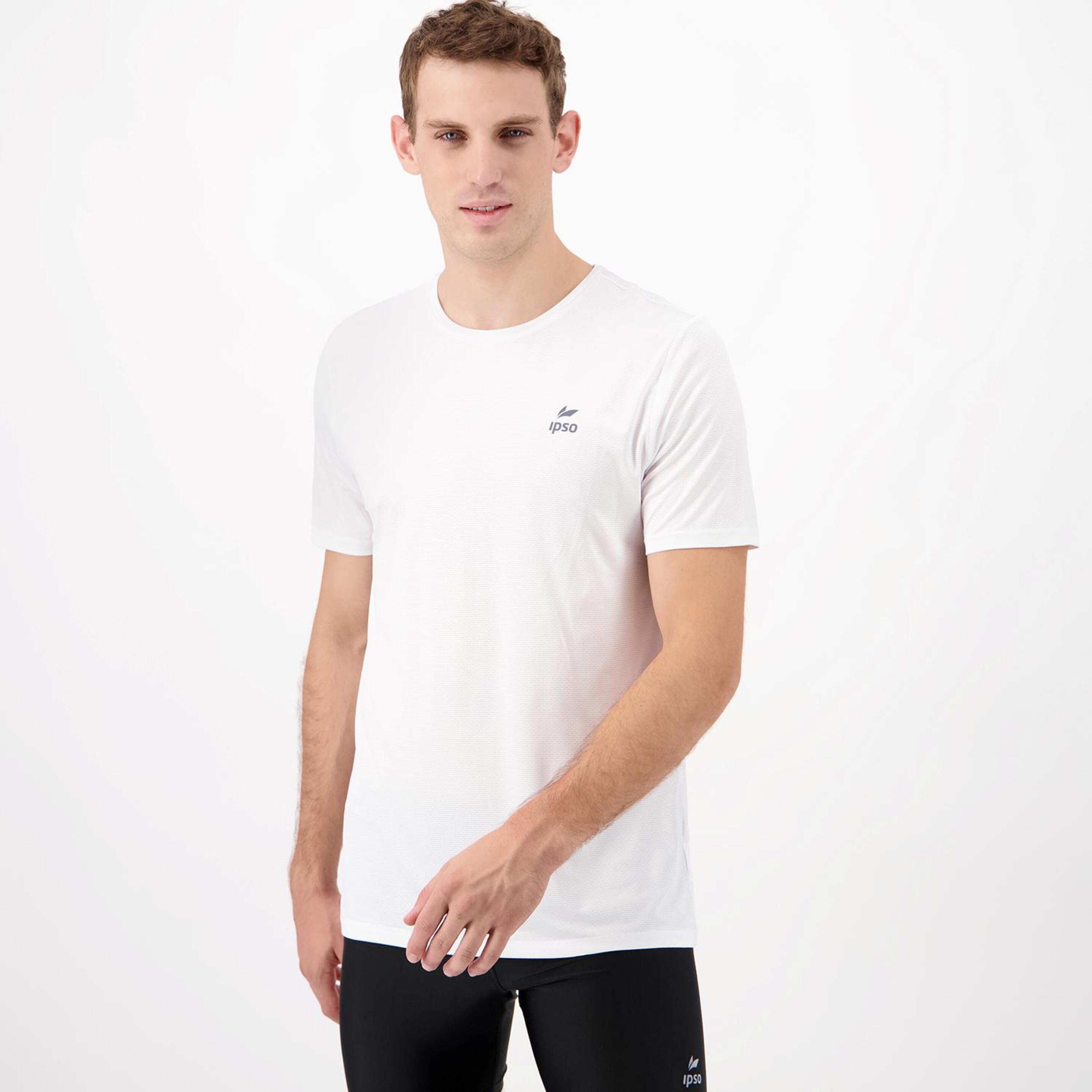 Ipso Basic - blanco - Camiseta Running Hombre