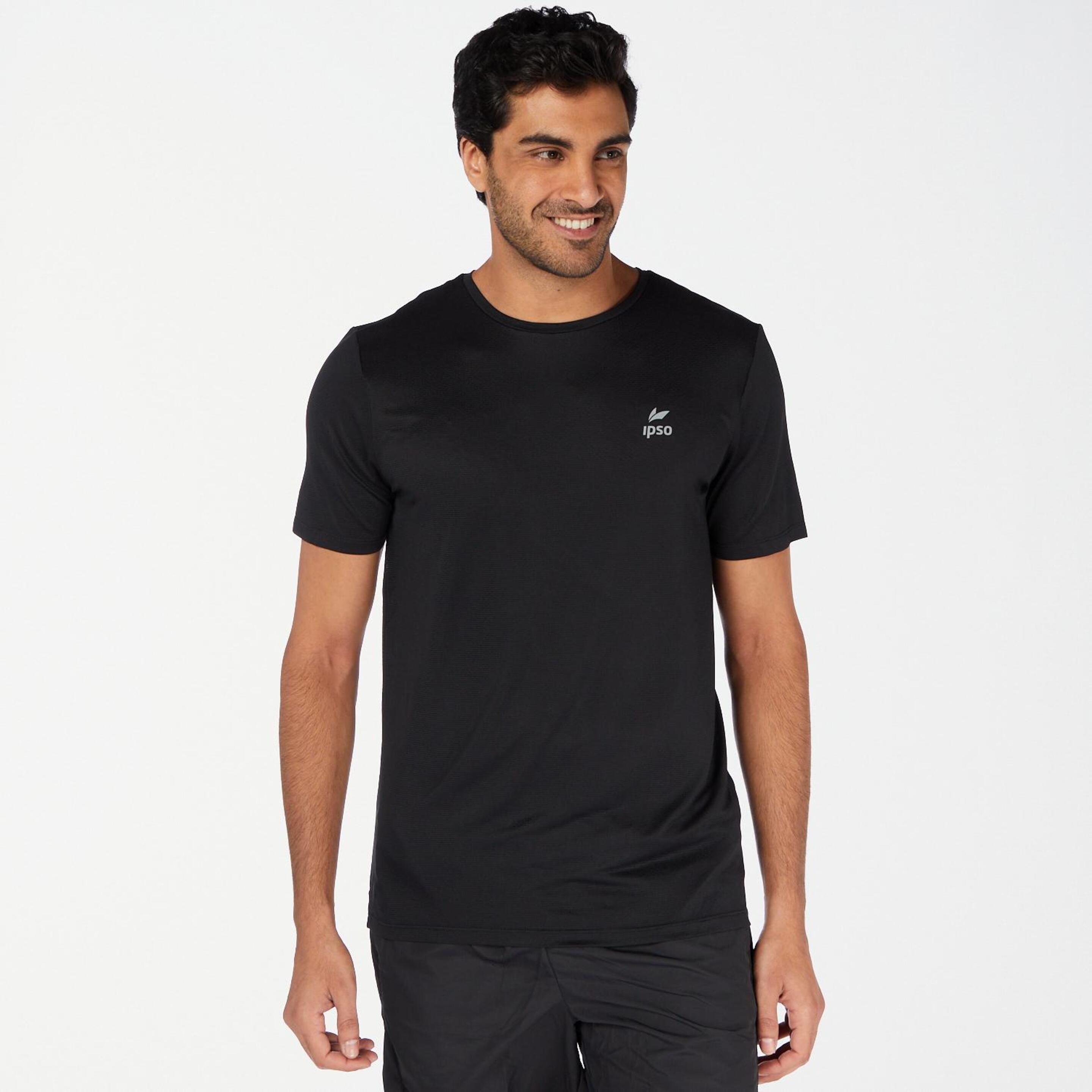 Ipso Basic - negro - Camiseta Running Hombre