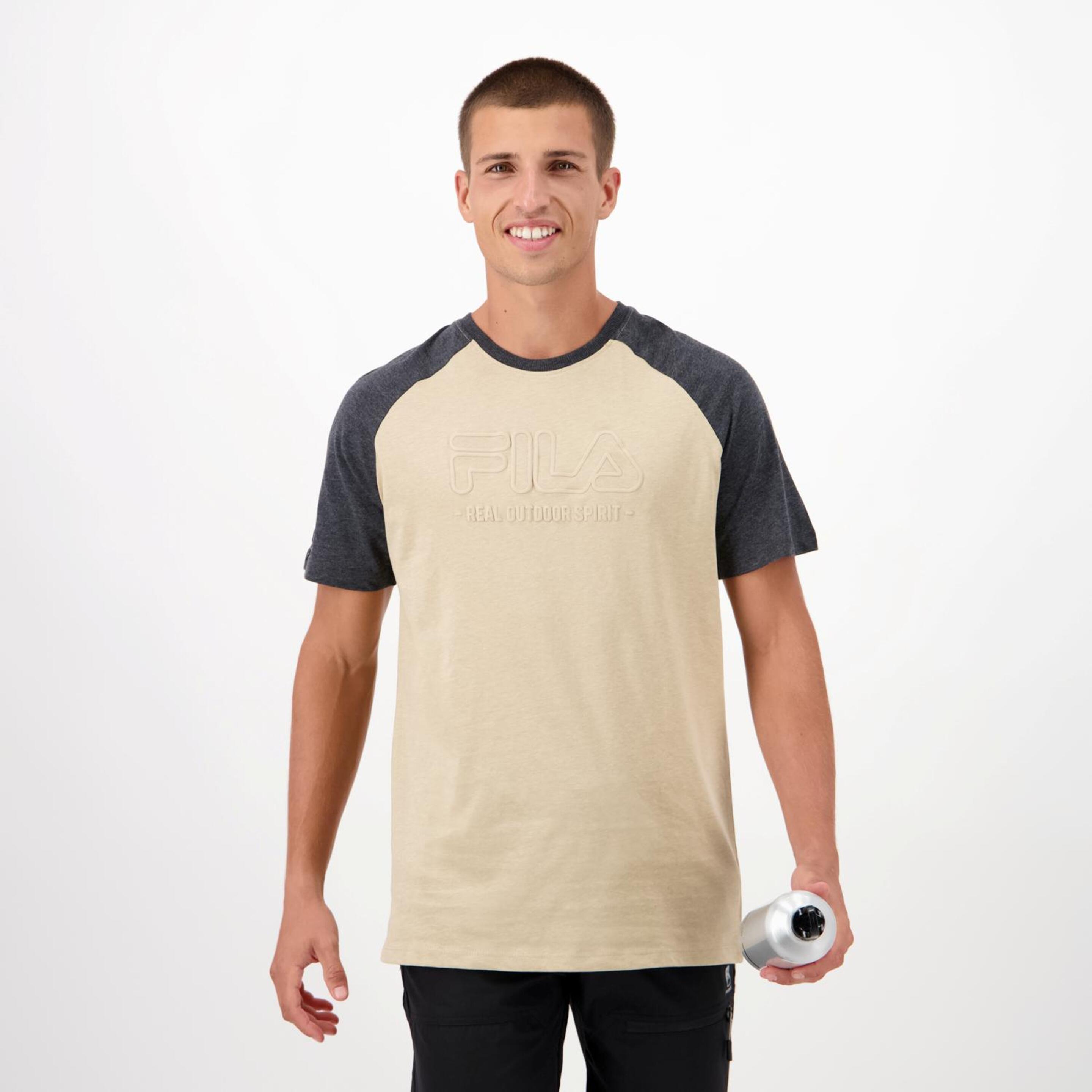 Camiseta Montaña Fila - marron - Camiseta Hombre