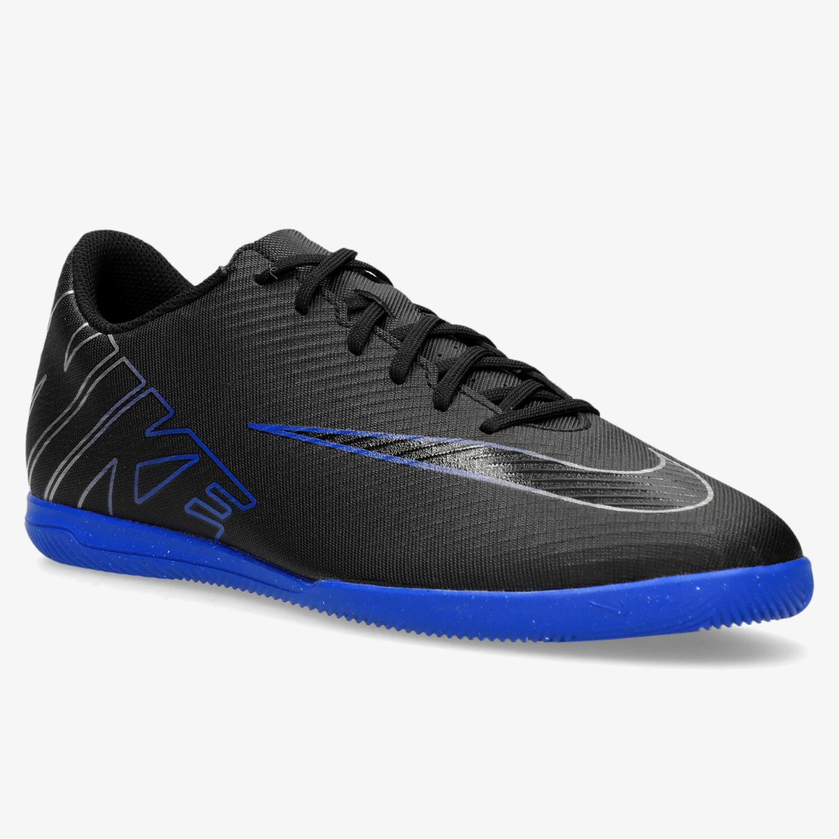 Nike Mercurial Vapor Club - Negro - Zapatillas Fútbol Sala