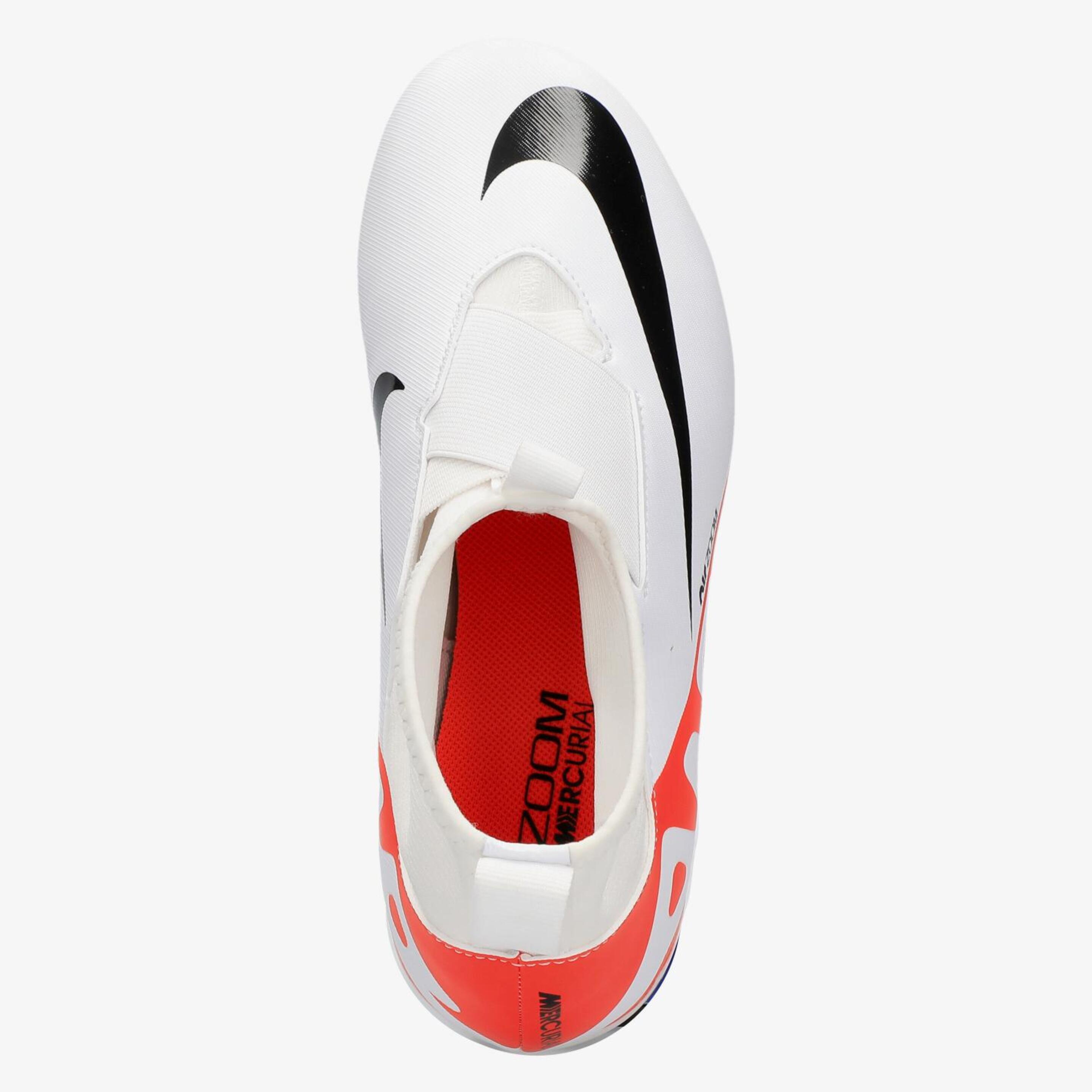 Nike Mercurial Superfly 9 MG - Blanco - Botas Fútbol Niños