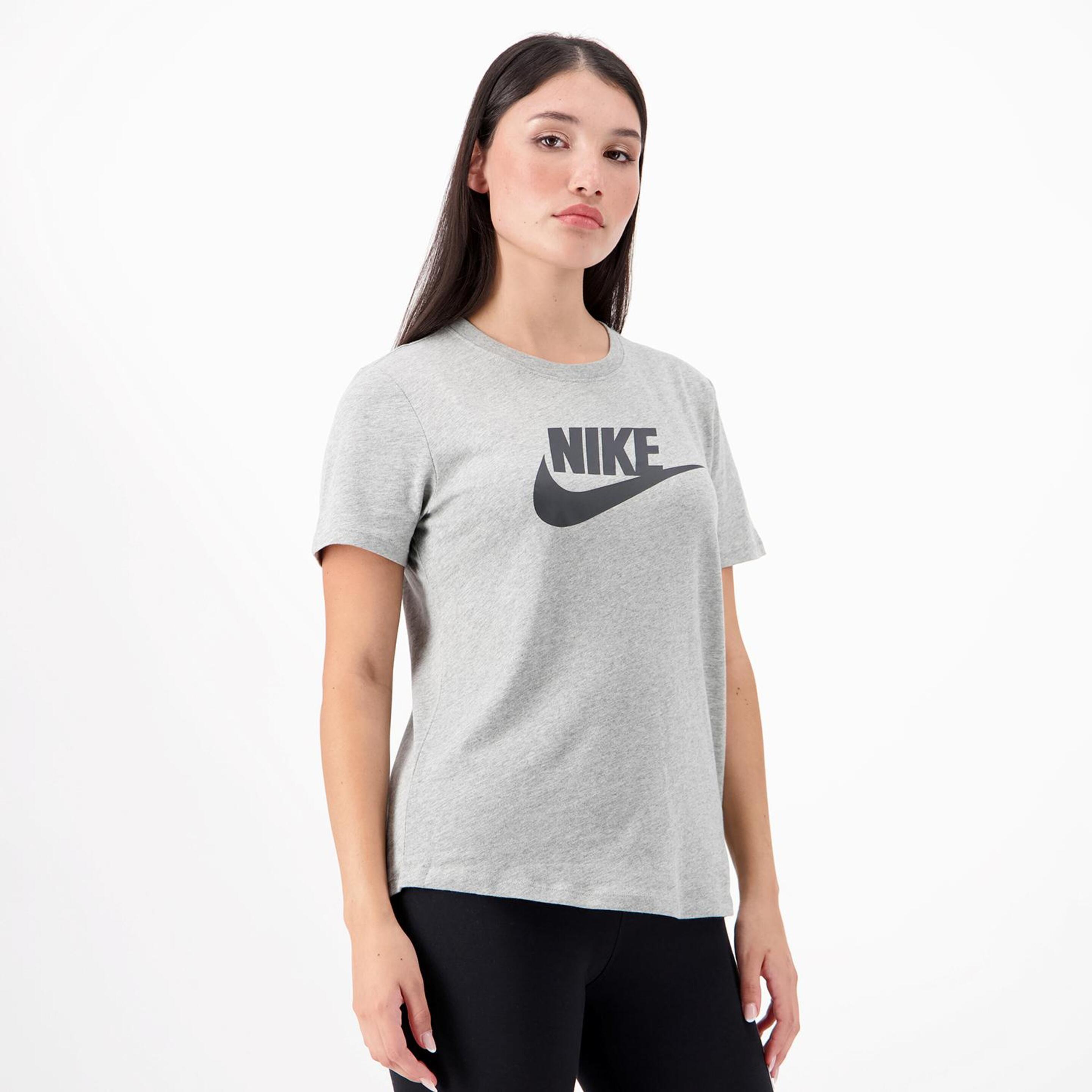 Camiseta Nike - Gris - Camiseta Mujer