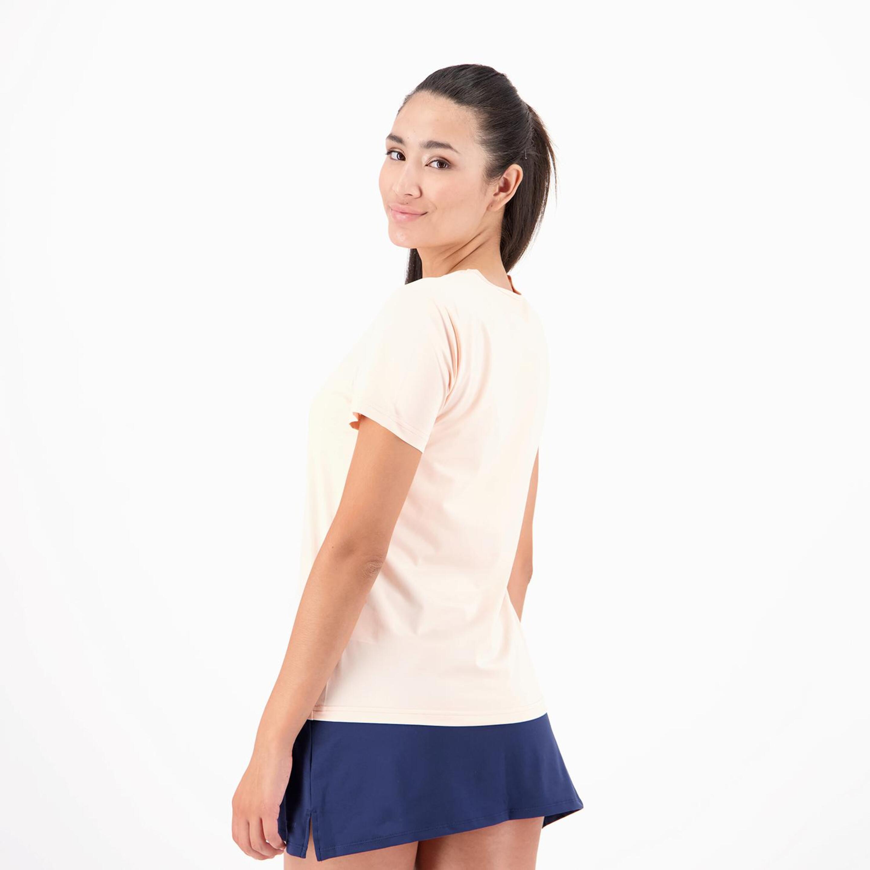 T-shirt Ténis Proton - Rosa - T-shirt Mulher | Sport Zone