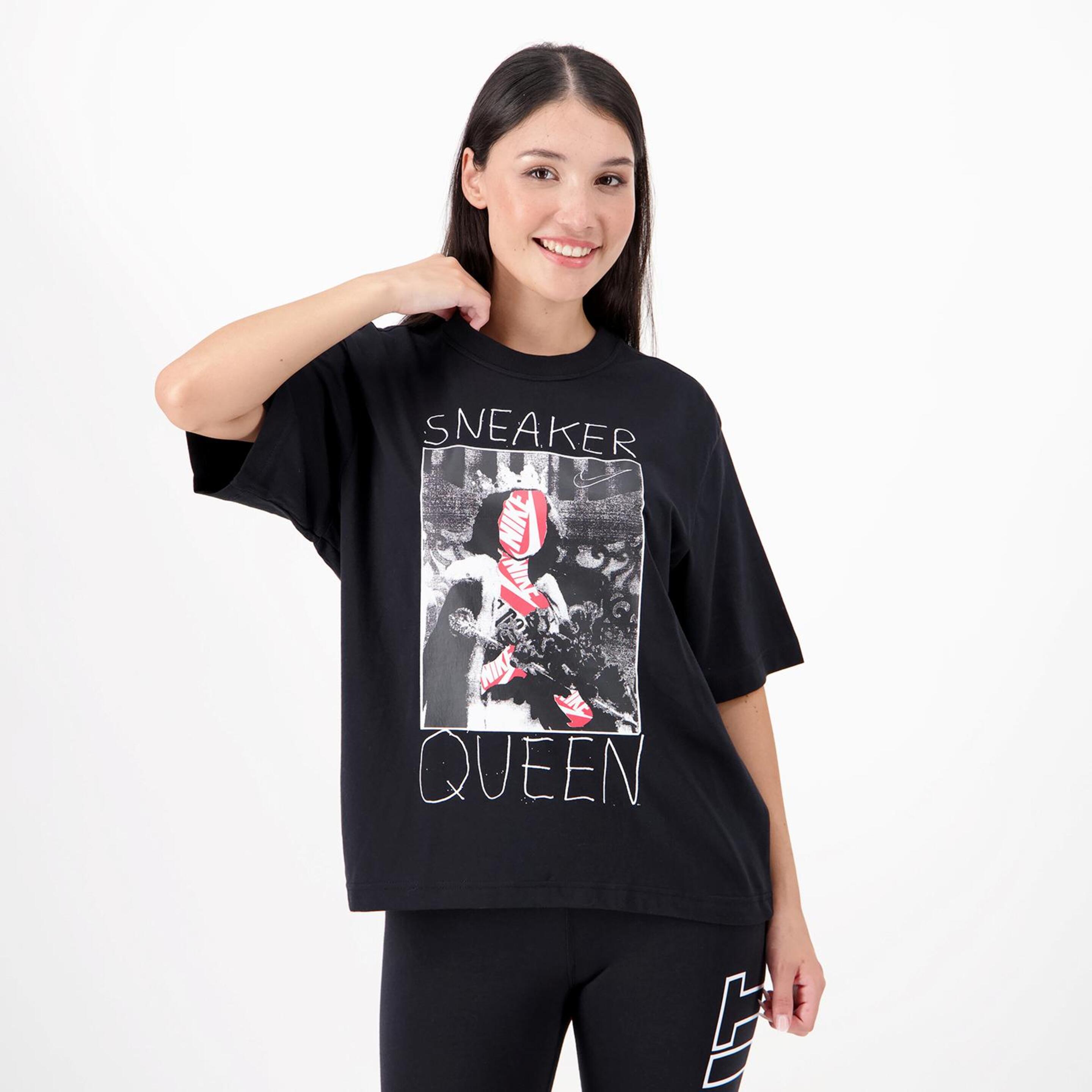 Nike Red Queen - Preto - T-shirt Mulher | Sport Zone