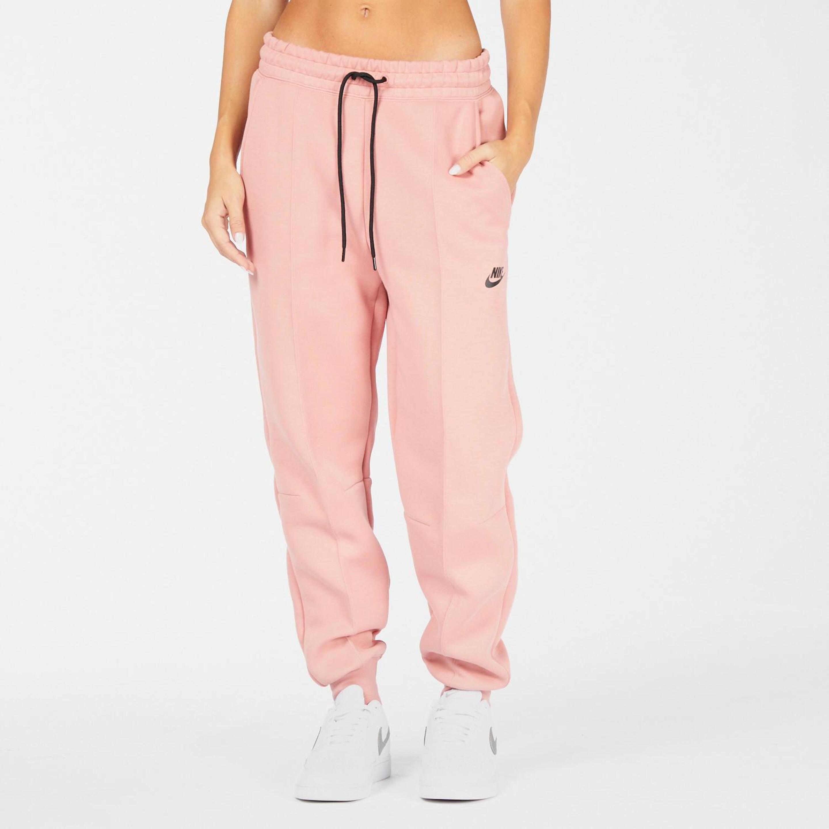 Nike Tech - rosa - Pantalón Chándal Mujer