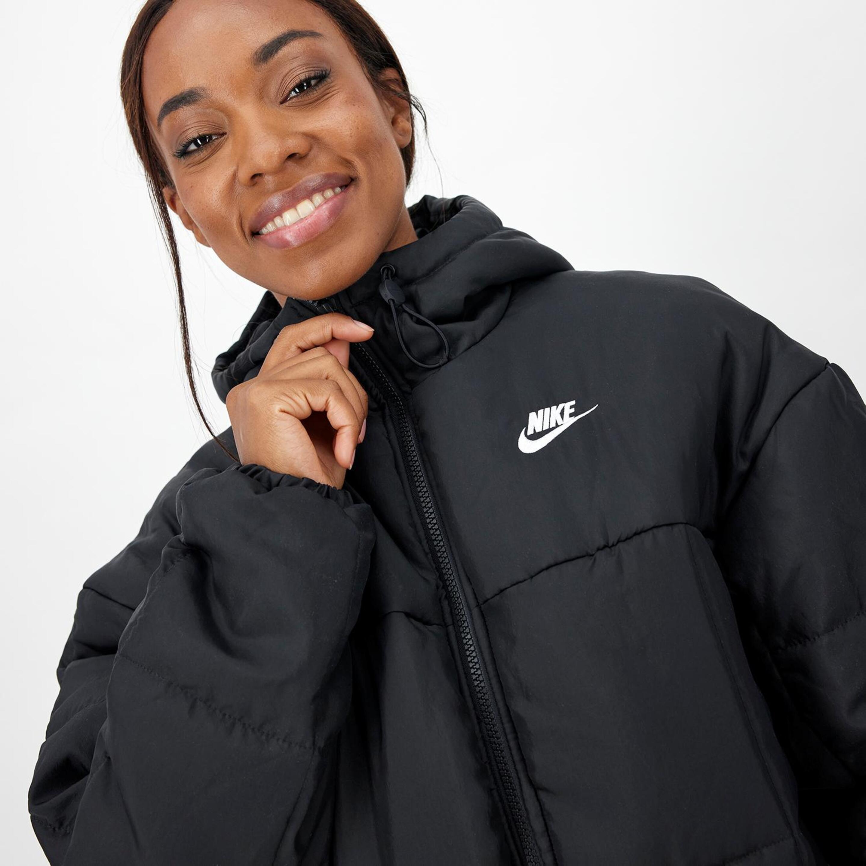 Nike Small - Negro - Parka Mujer