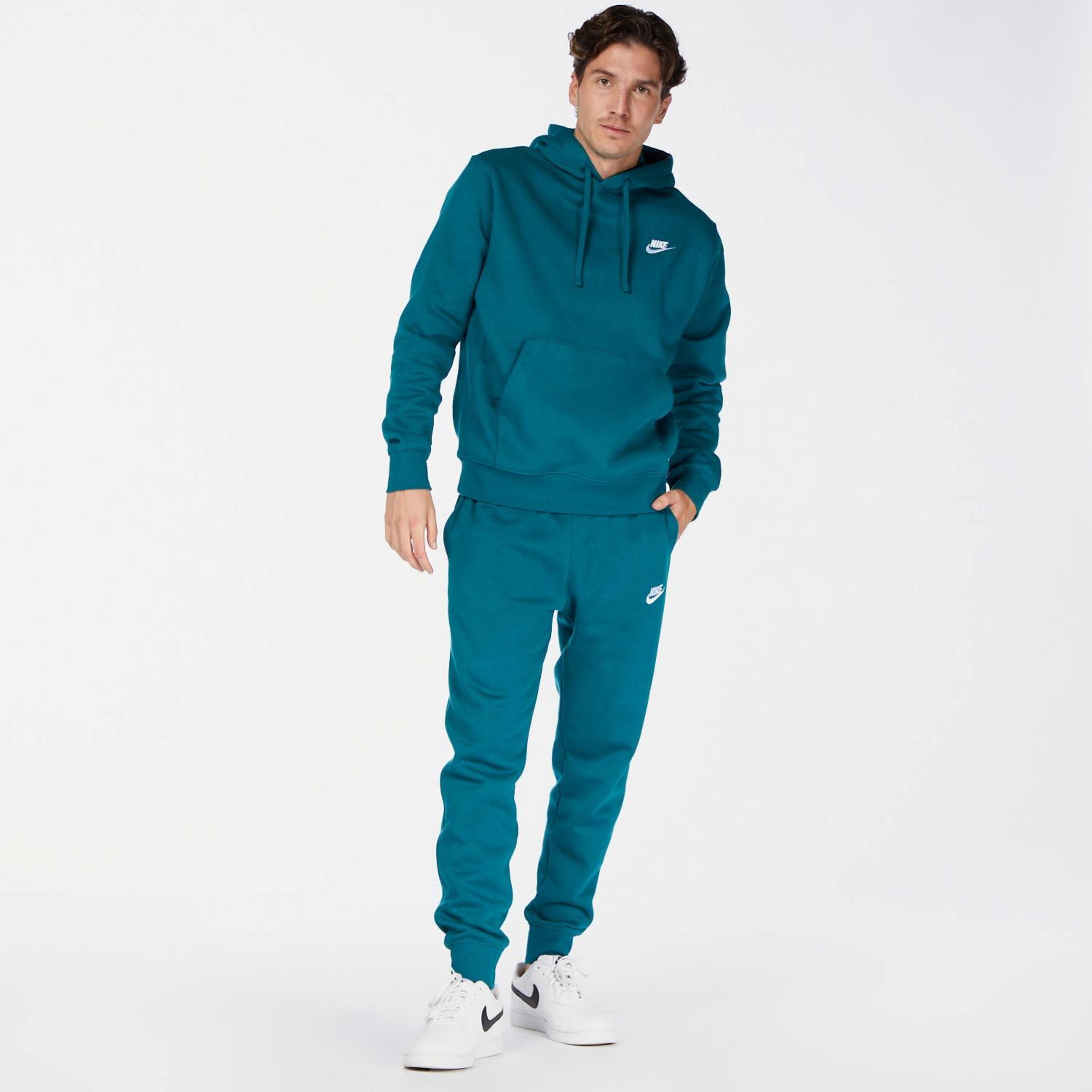 Nike Sportswear Club - Verde - Sudadera Capucha Hombre