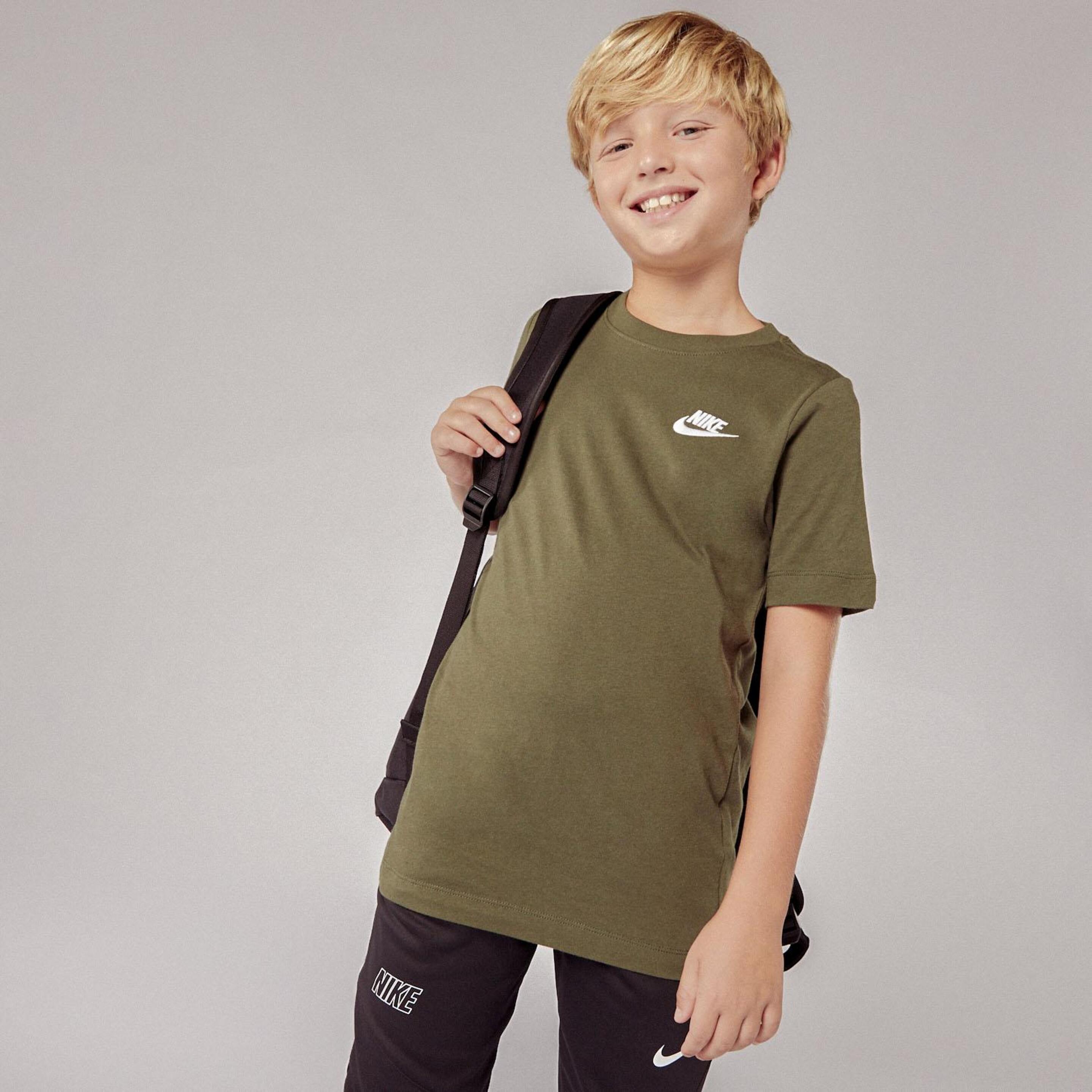 Nike Sportswear - Kaki - Camiseta Niño