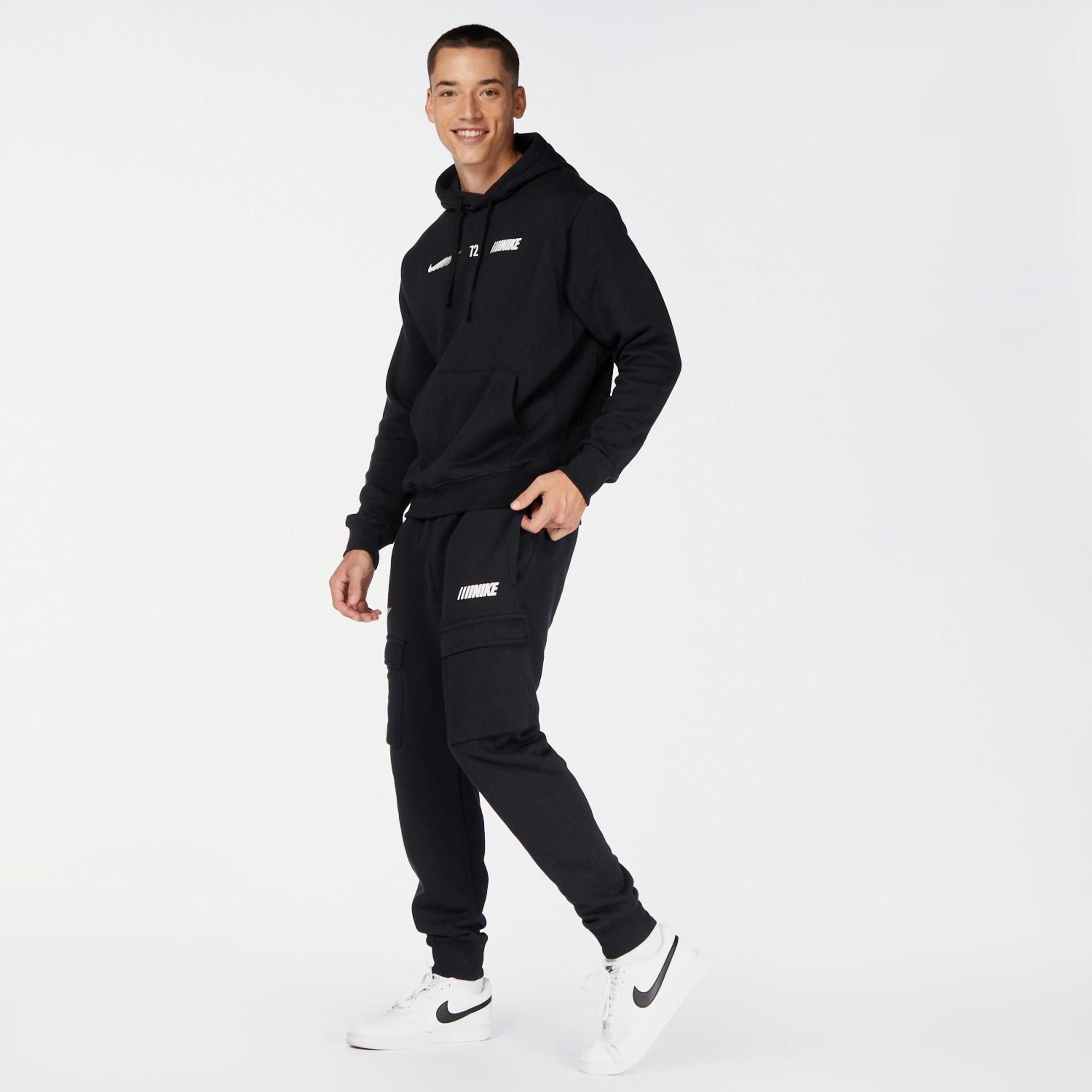 Nike 72 - Negro - Pantalón Chándal Hombre