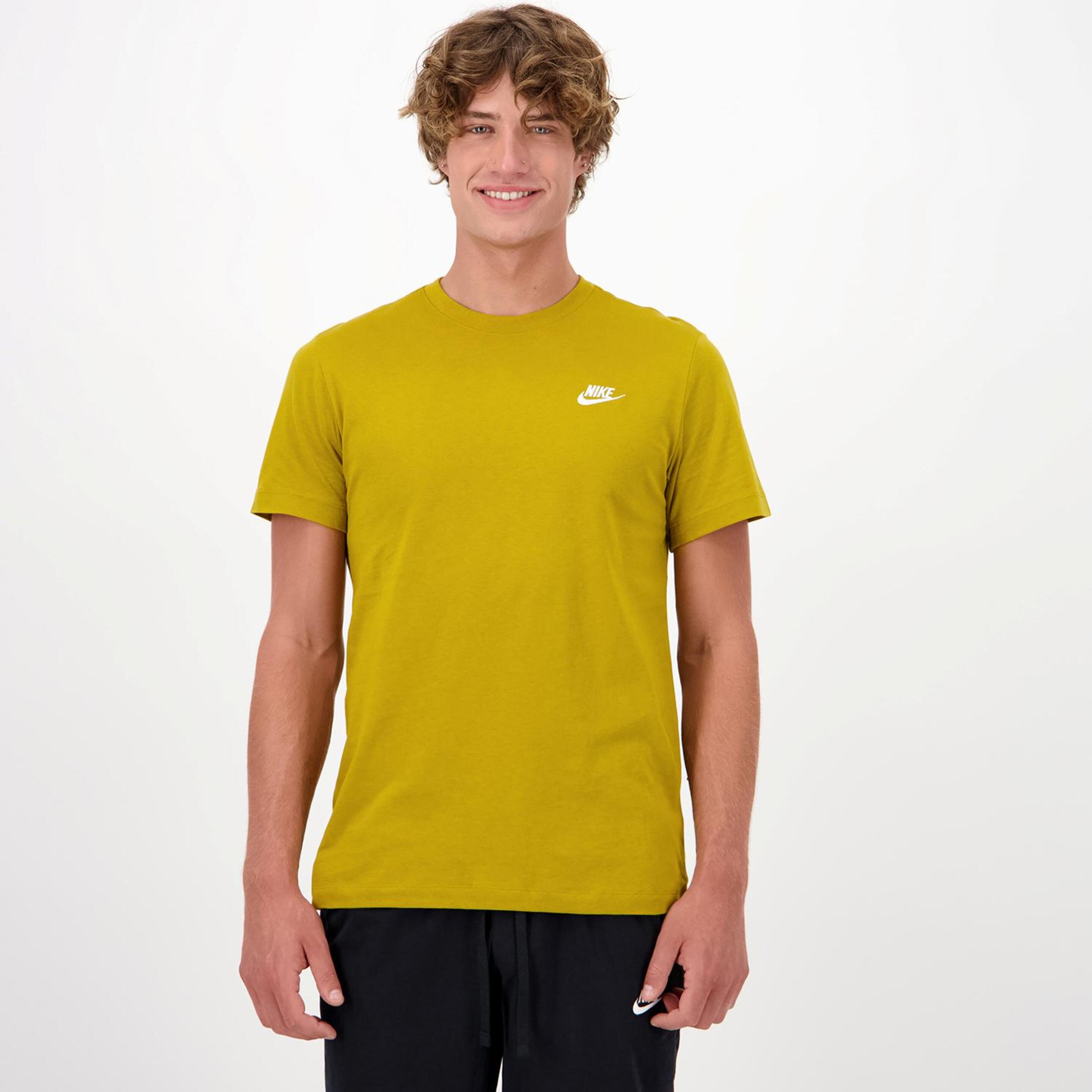 Nike Club - marron - Camiseta Hombre