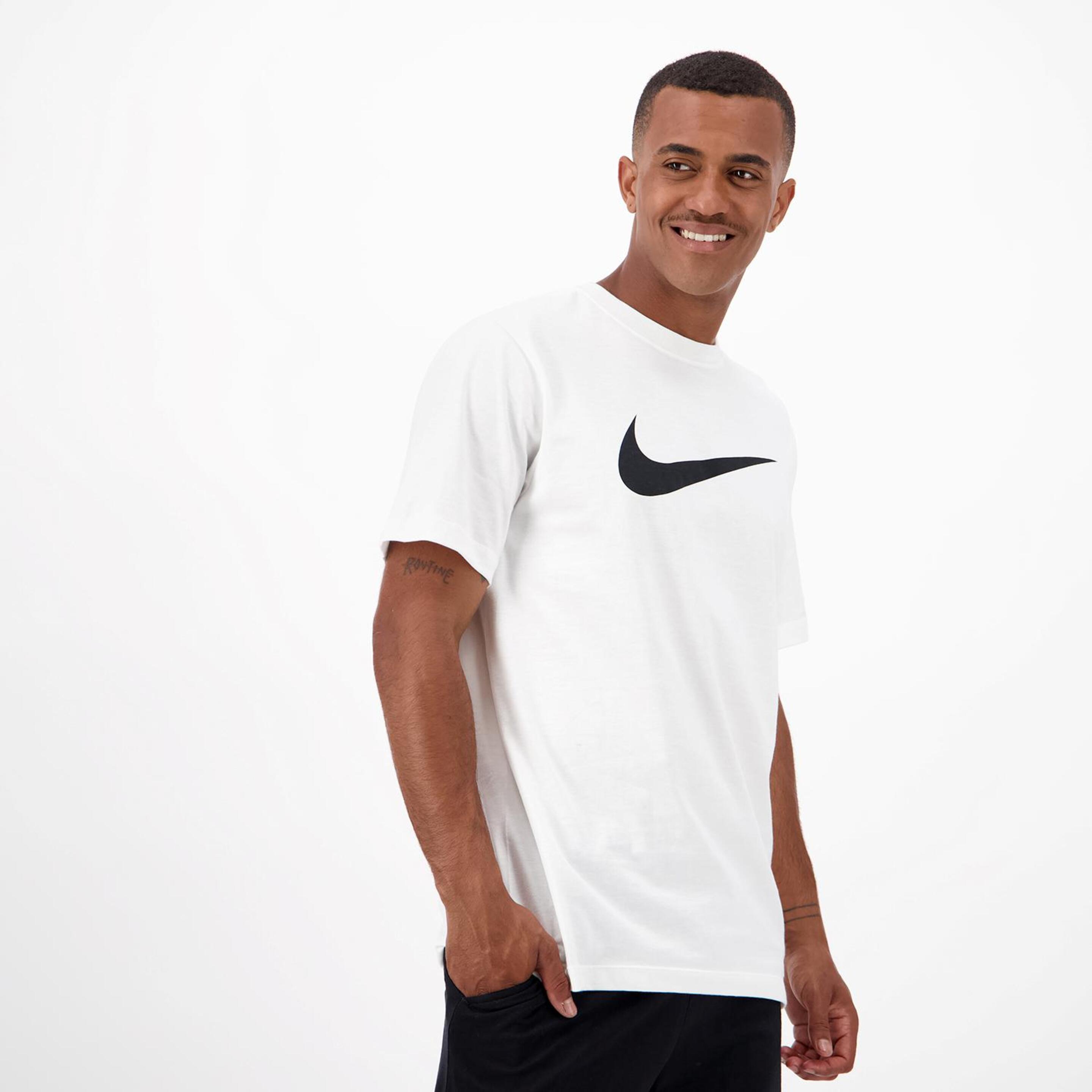 Nike Swoosh - Blanco - Camiseta Hombre
