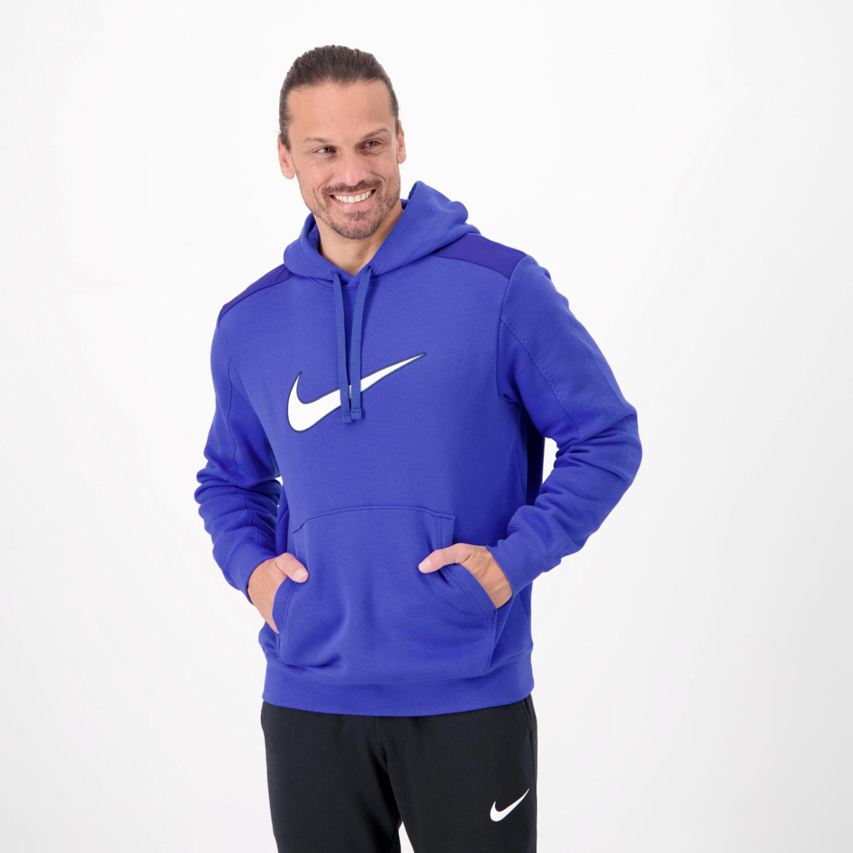 Nike Sport - azul - Sudadera Capucha Hombre