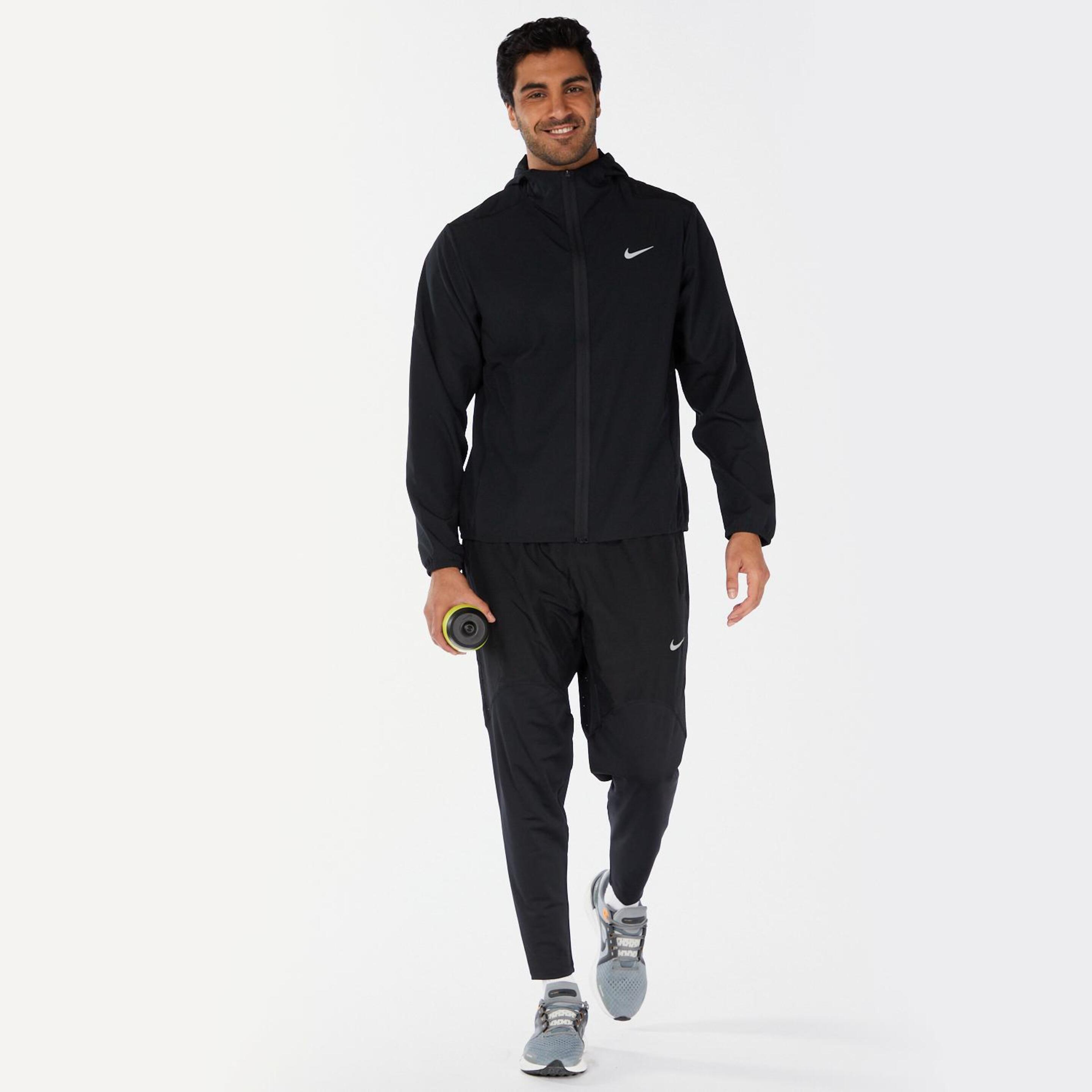 Cortavientos Running Nike - Negro - Cortavientos Hombre