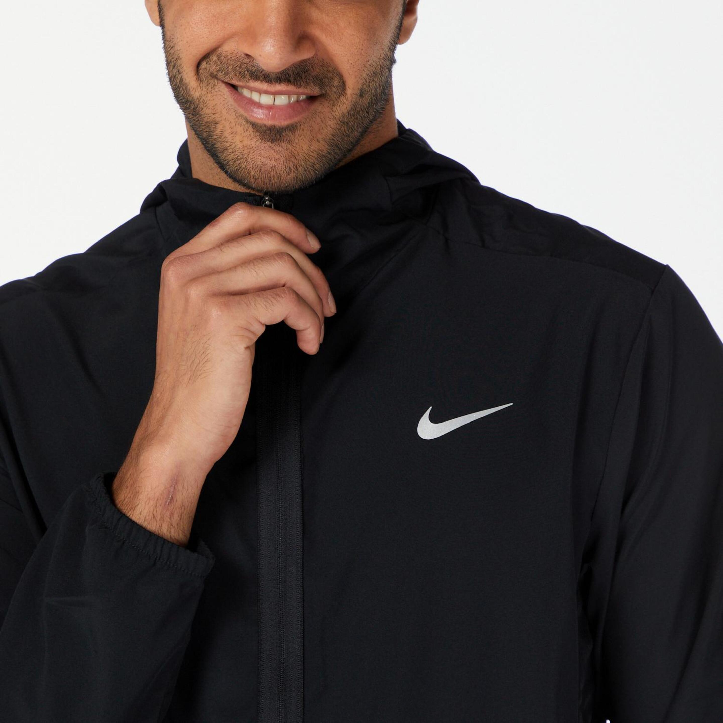 Cortavientos Running Nike - Negro - Cortavientos Hombre