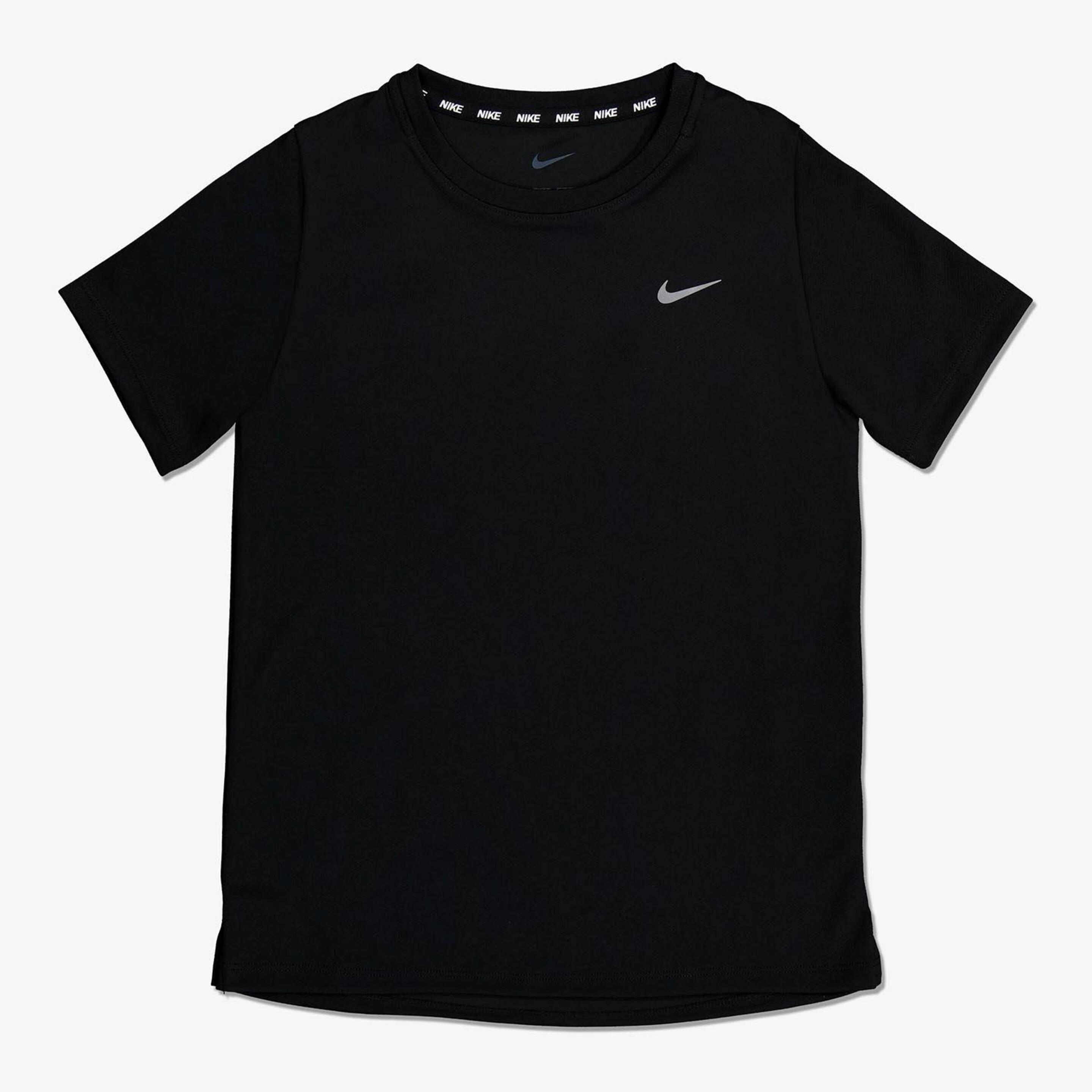 Nike Swoosh - negro - Camiseta Running Niño