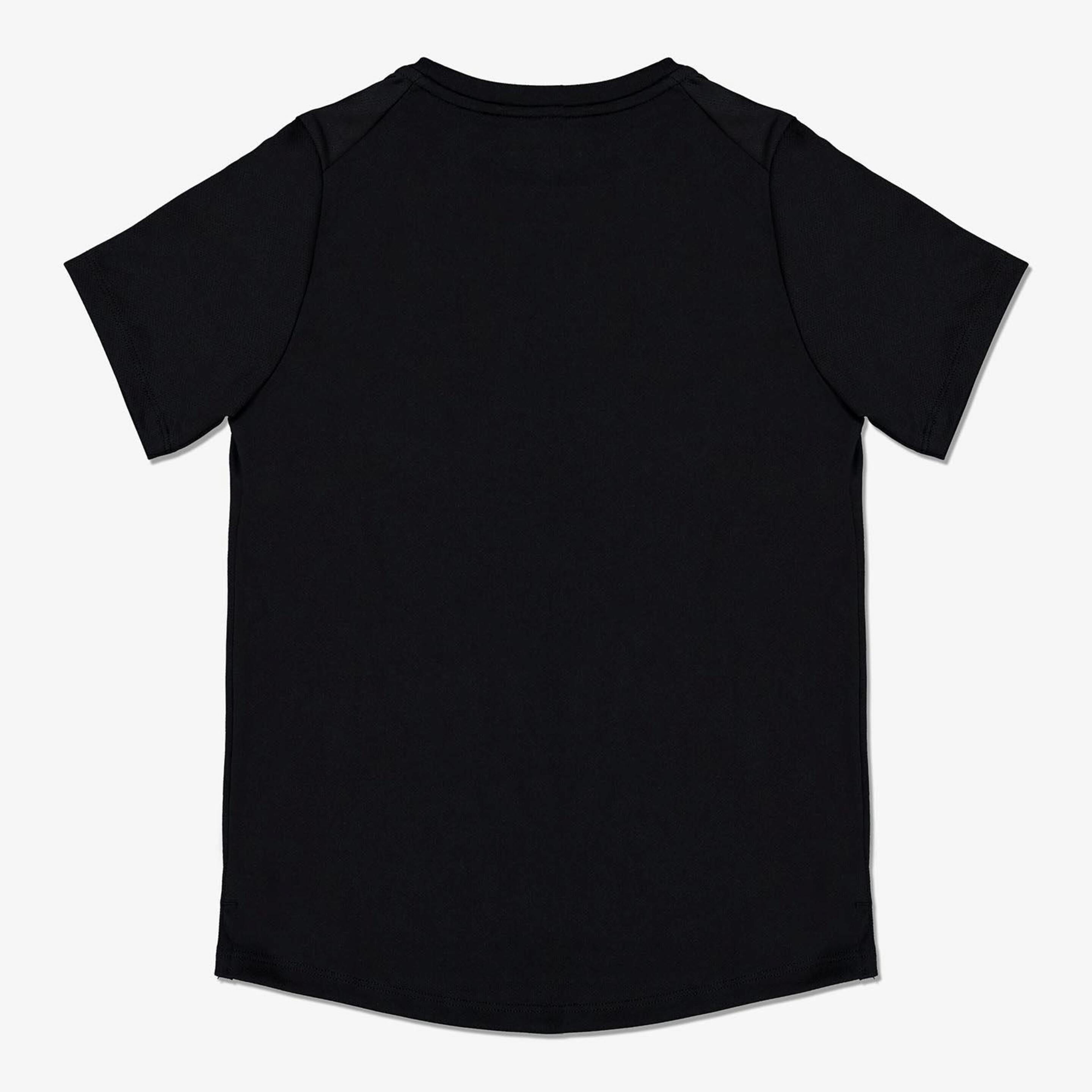 Nike Swoosh - Negro - Camiseta Running Niño