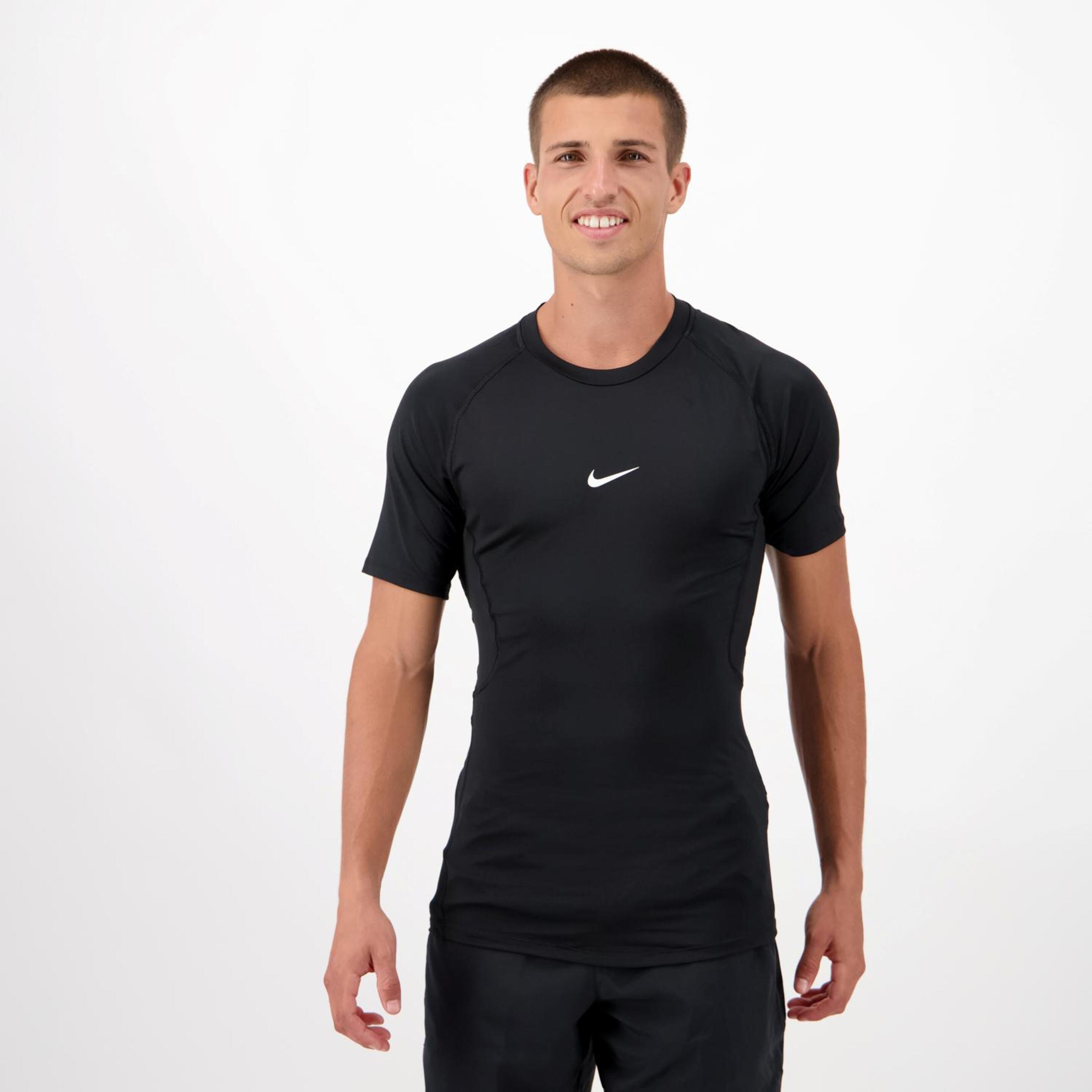 Nike Pro - negro - Camiseta Compresión Hombre