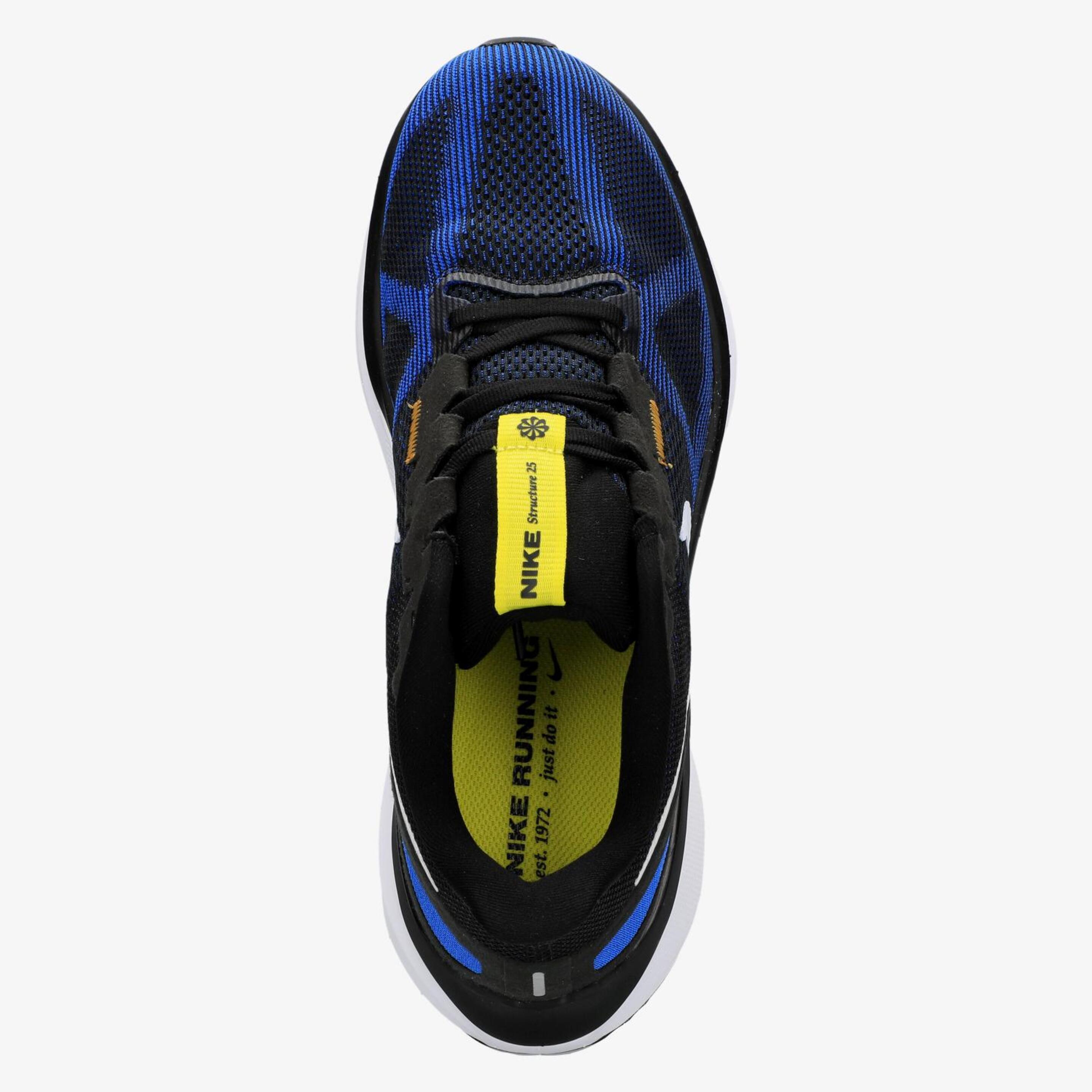 Nike Structure 25 - Negro - Zapatillas Running Hombre
