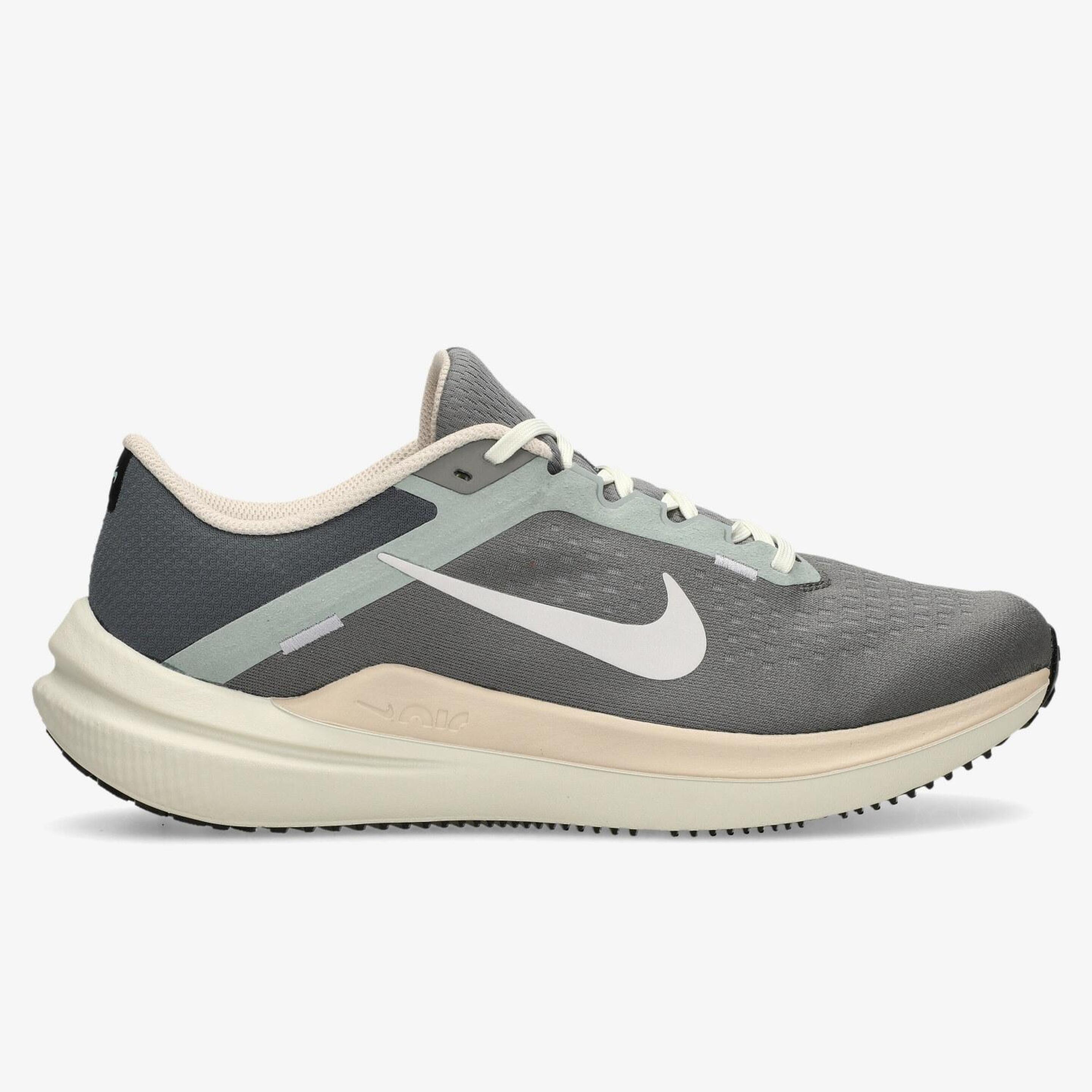 Nike Air Winflo 10 - gris - Sapatilhas Running Homem