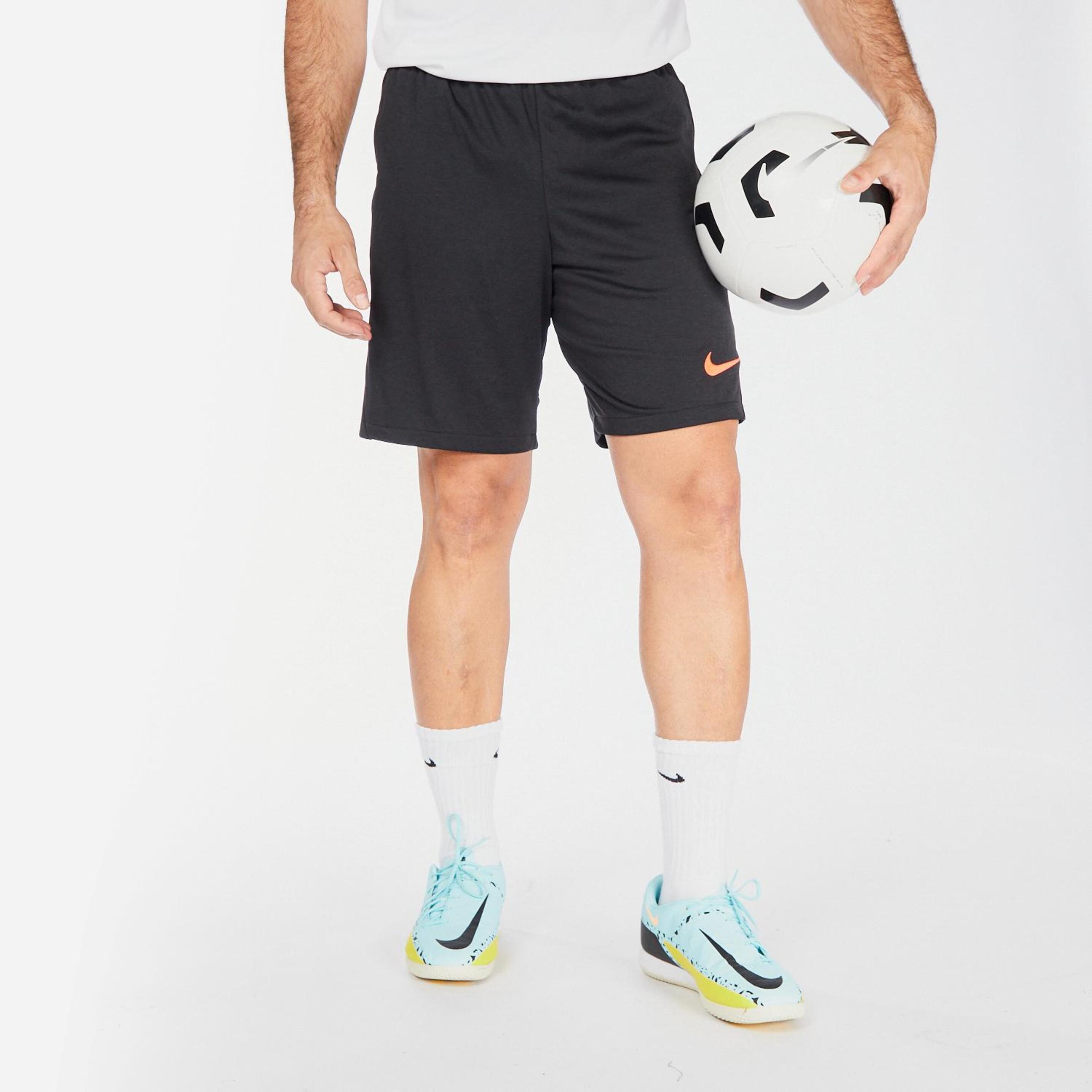 Nike Academy Mat Nov - negro - Calções Futebol Homem