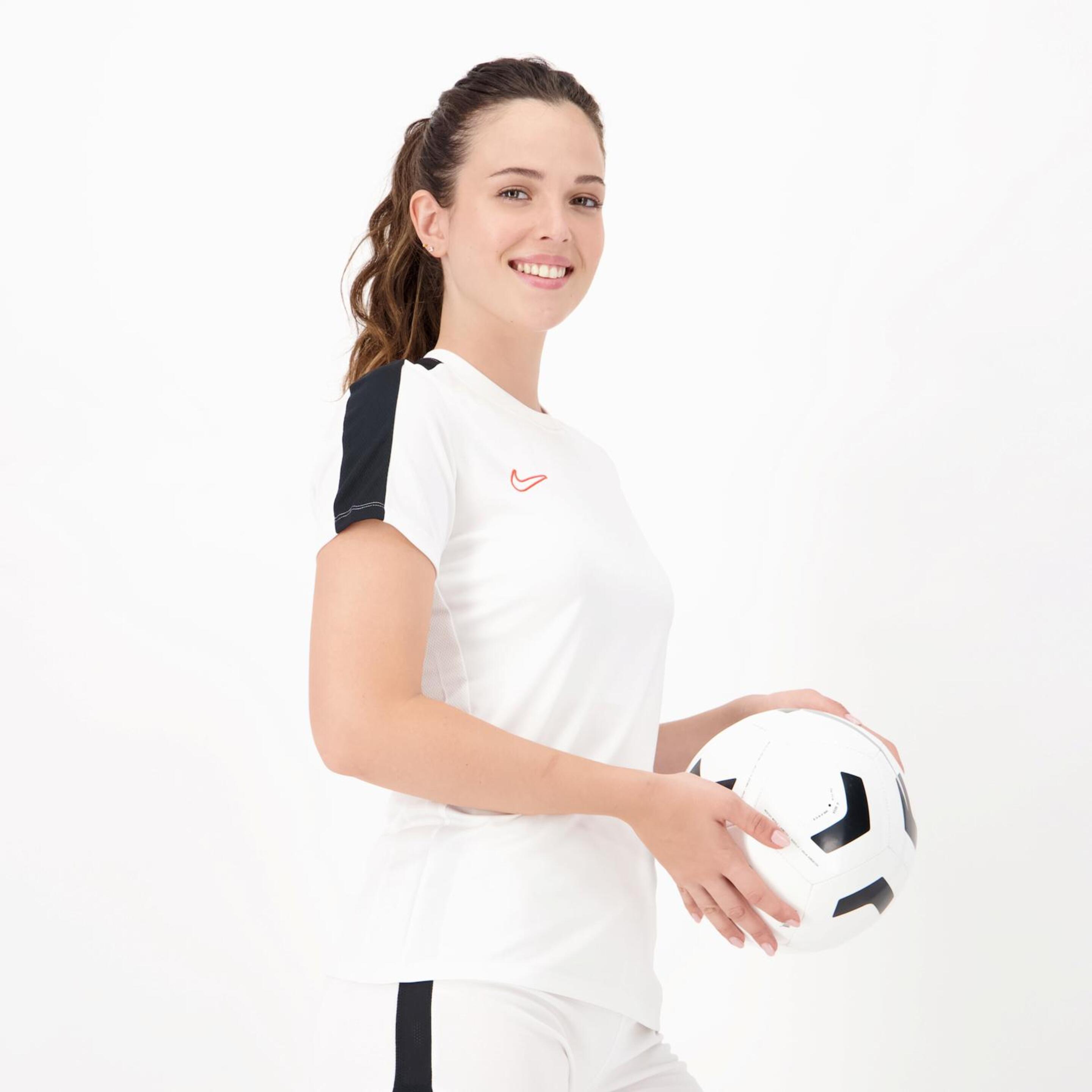 Nike Academy 23 - Branco - T-shirt Futebol Mulher | Sport Zone