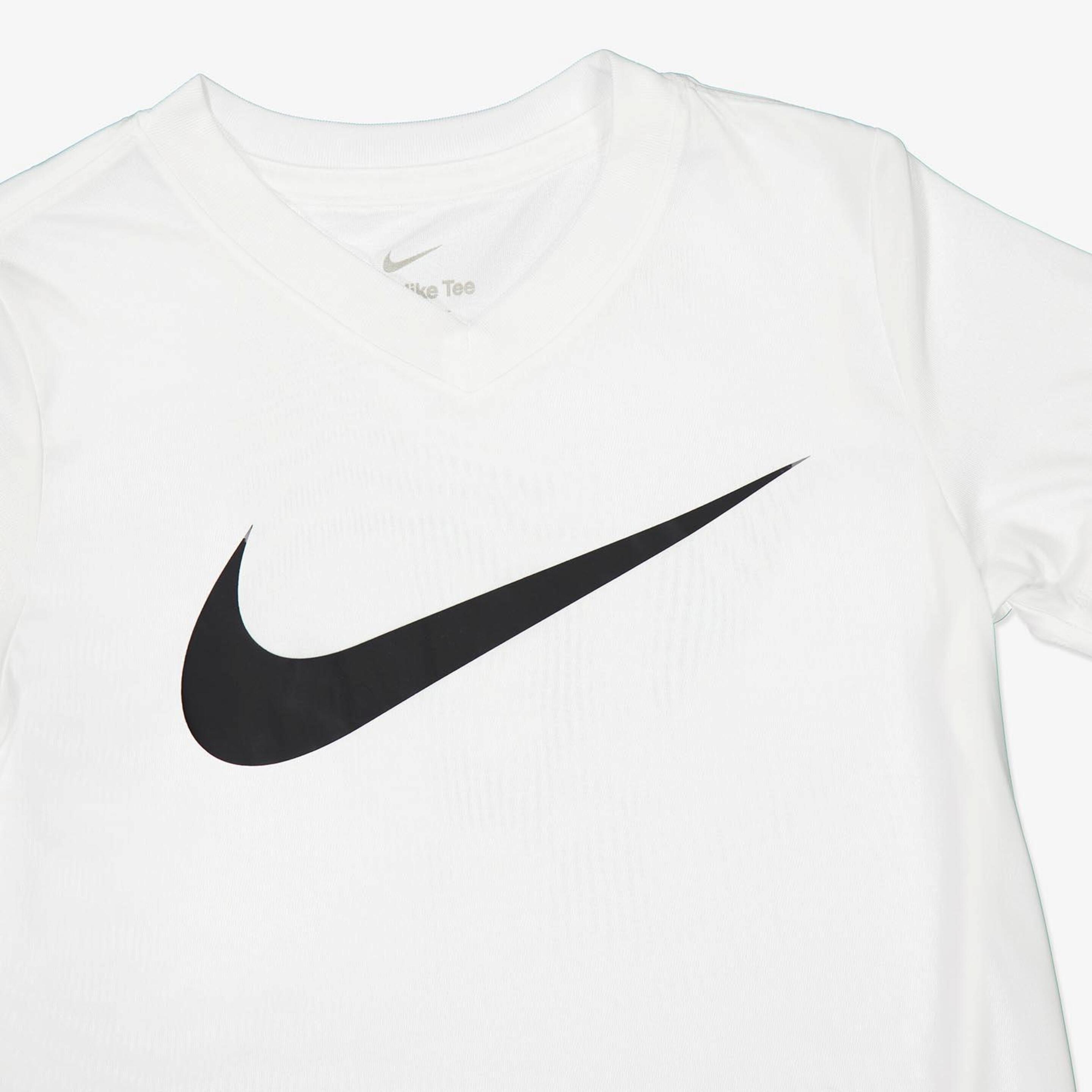 Camiseta Nike - Blanco - Camiseta Gym Niña