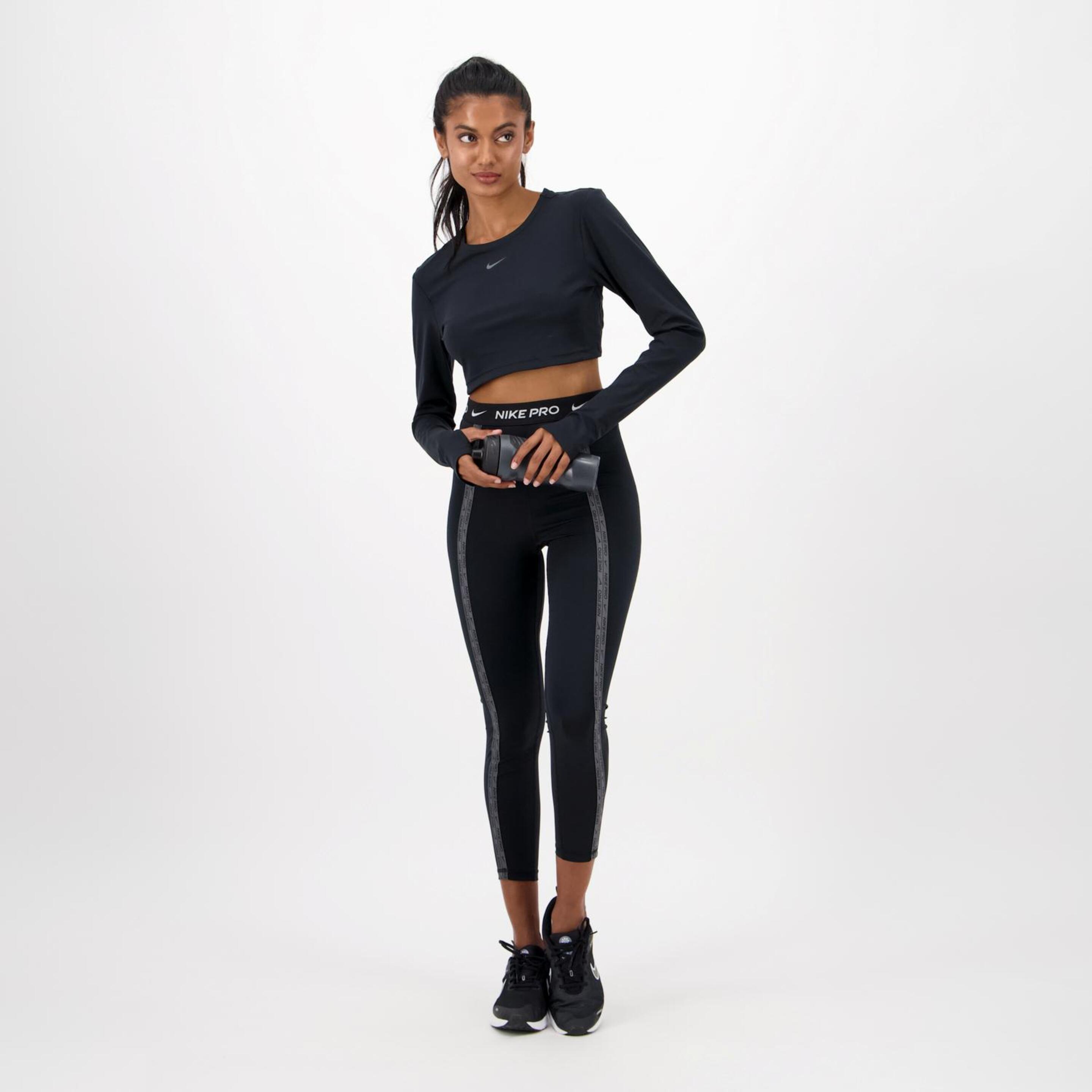 Nike Pro - Negro - Mallas Fitness Mujer