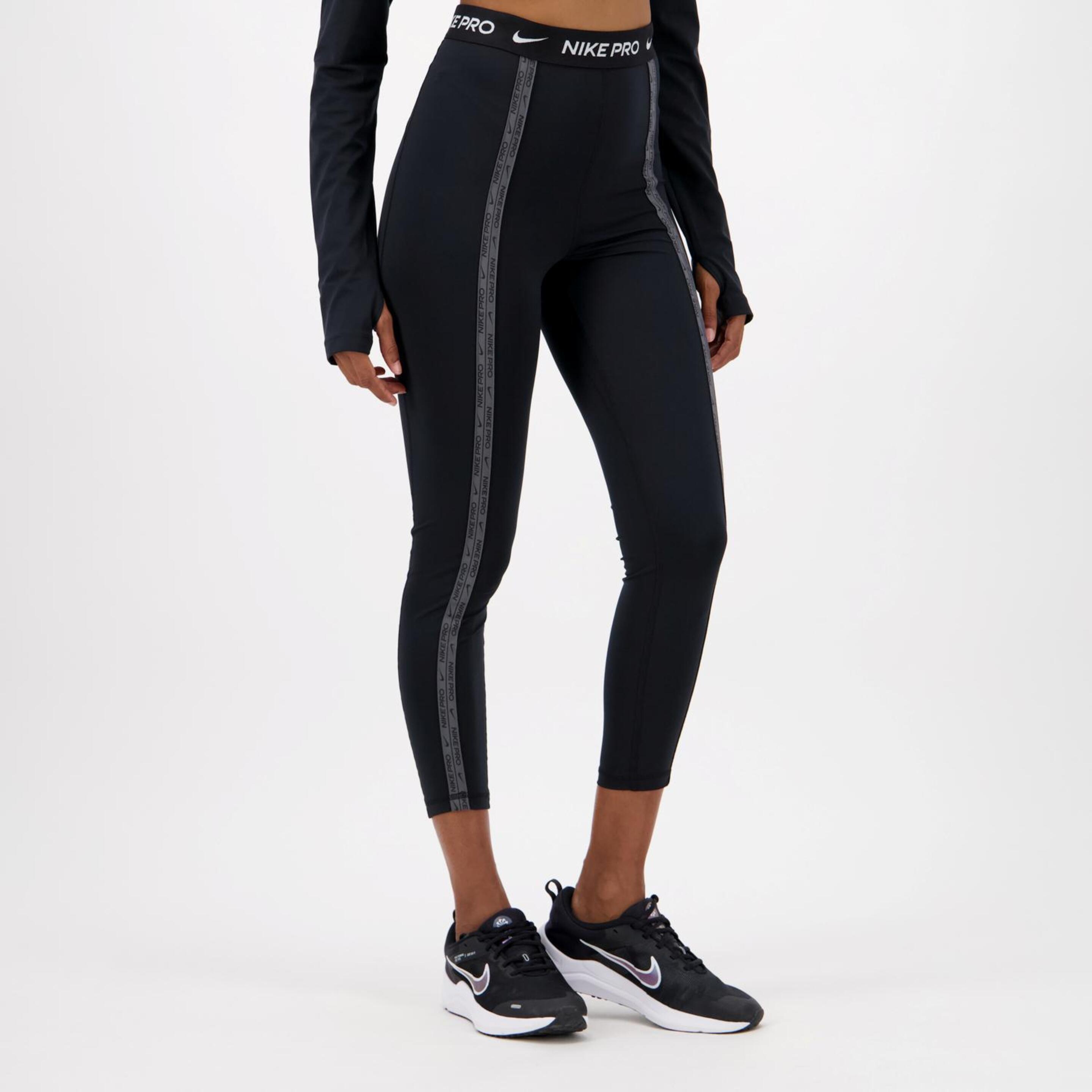 Nike Pro - Negro - Mallas Fitness Mujer