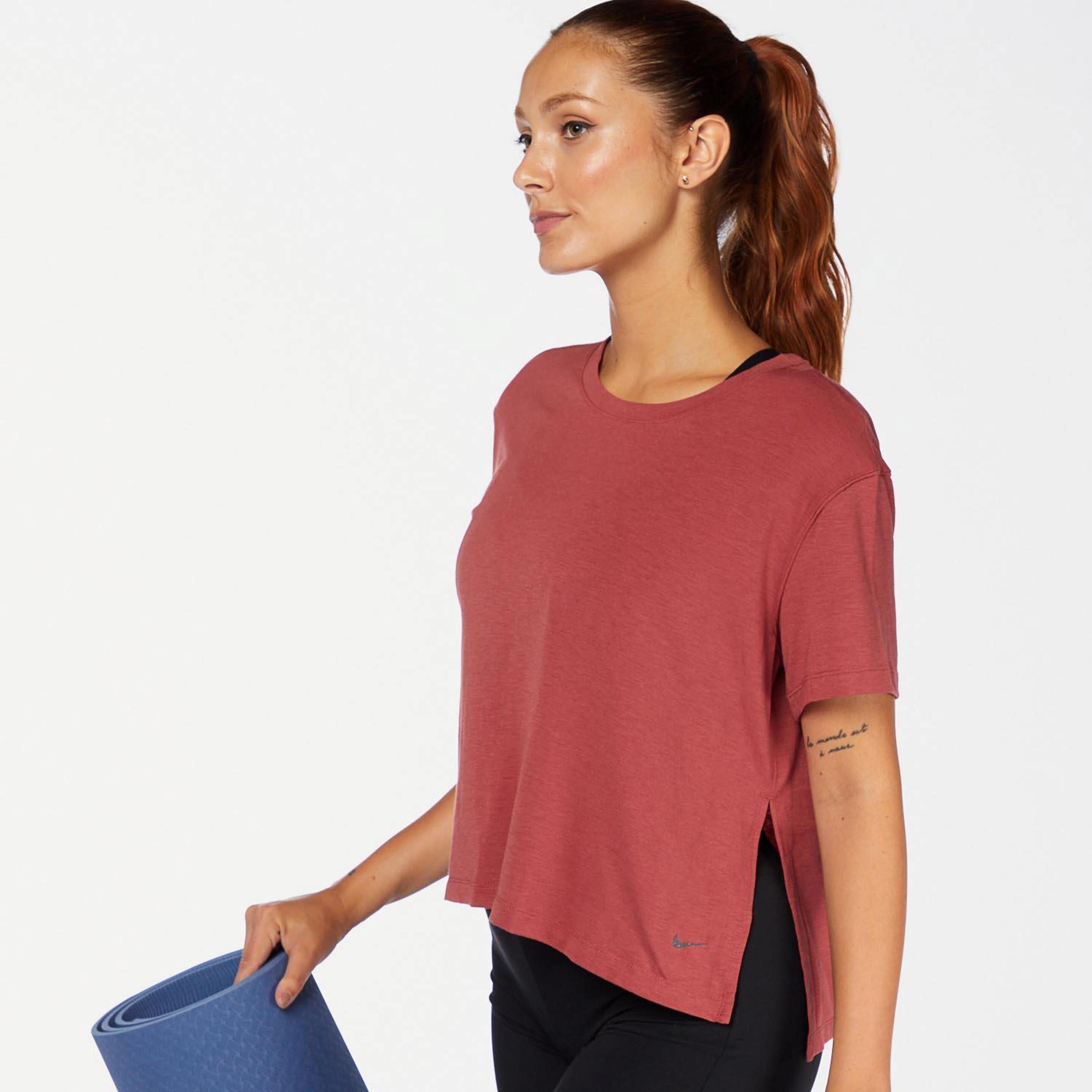 Camiseta Nike - Rosa - Camiseta Fitness Mujer