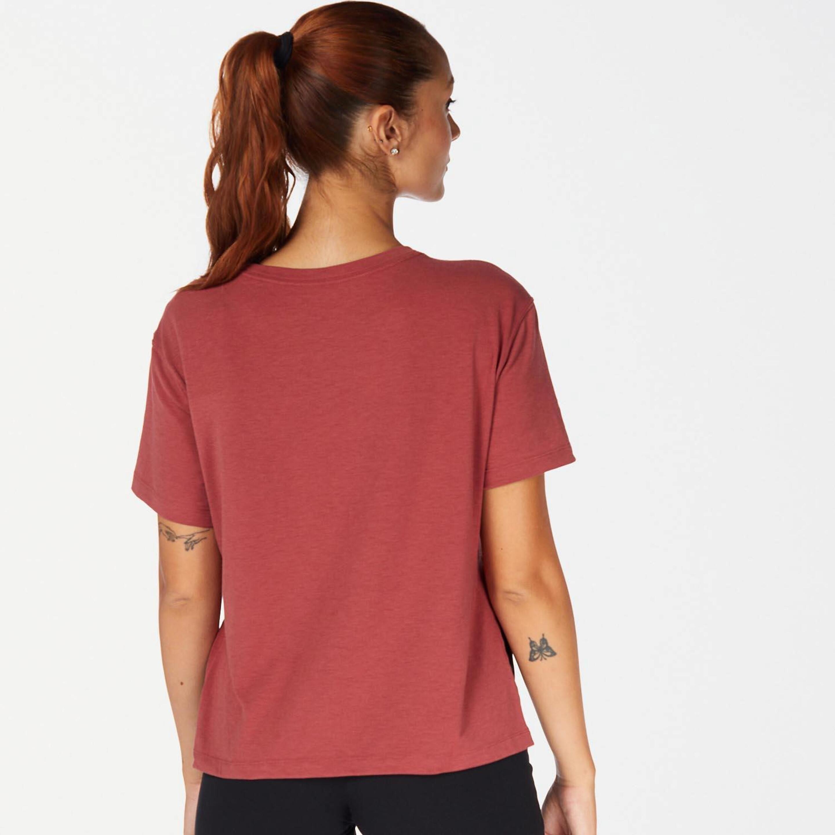 Camiseta Nike - Rosa - Camiseta Fitness Mujer