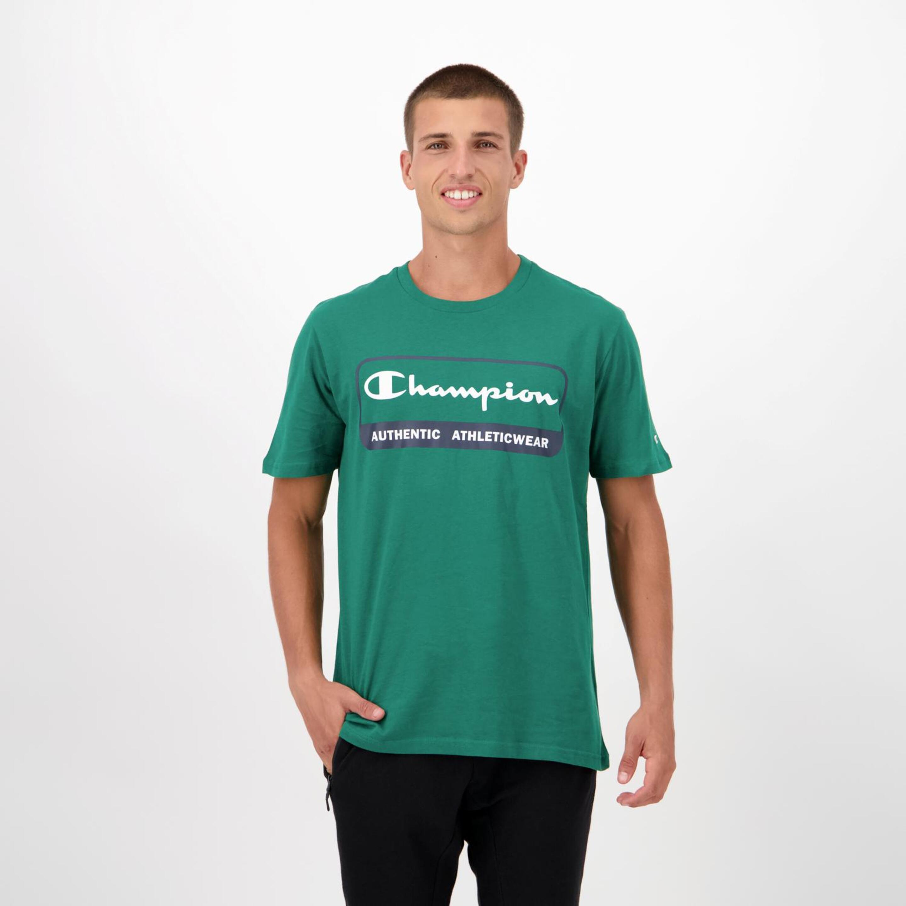 Champion Box - verde - Camiseta Hombre