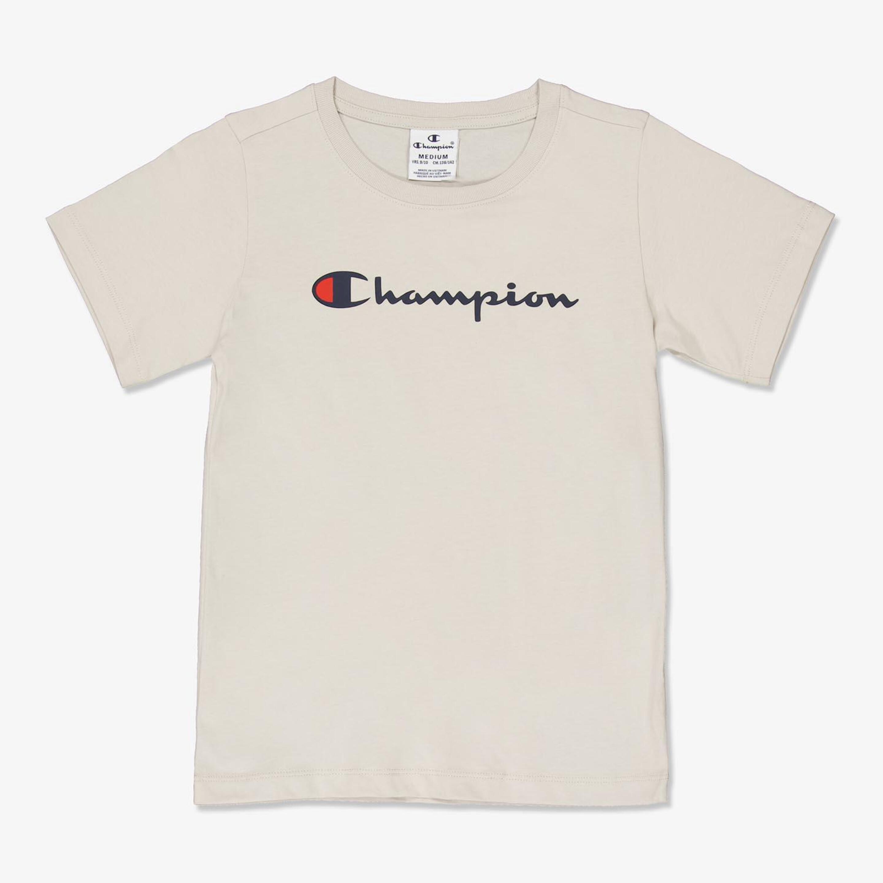 T-shirt Champion - blanco - T-shirt Rapariga