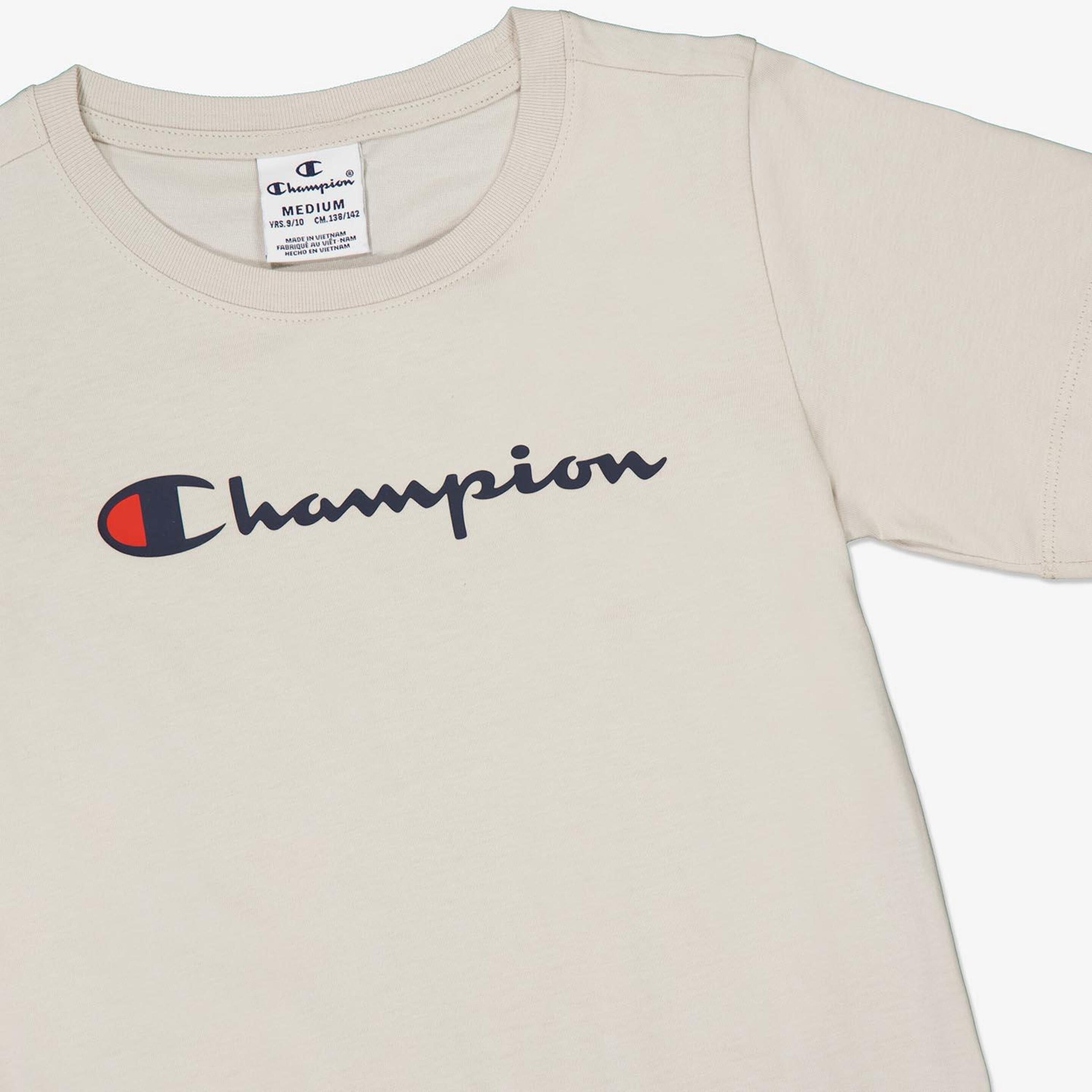 Camiseta Champion - Blanco - Camiseta Niña