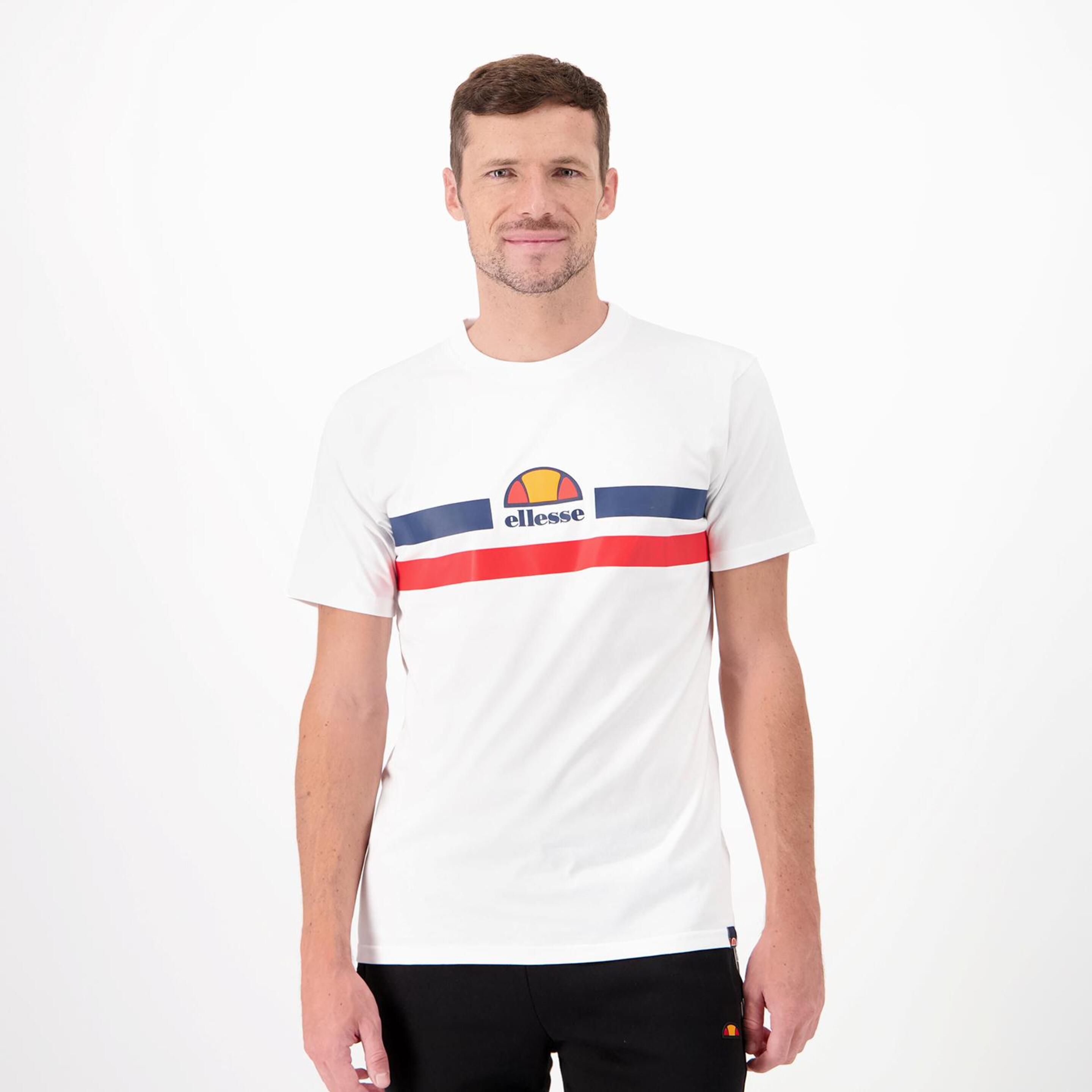 Ellesse Retro - Branco - T-shirt Homem | Sport Zone